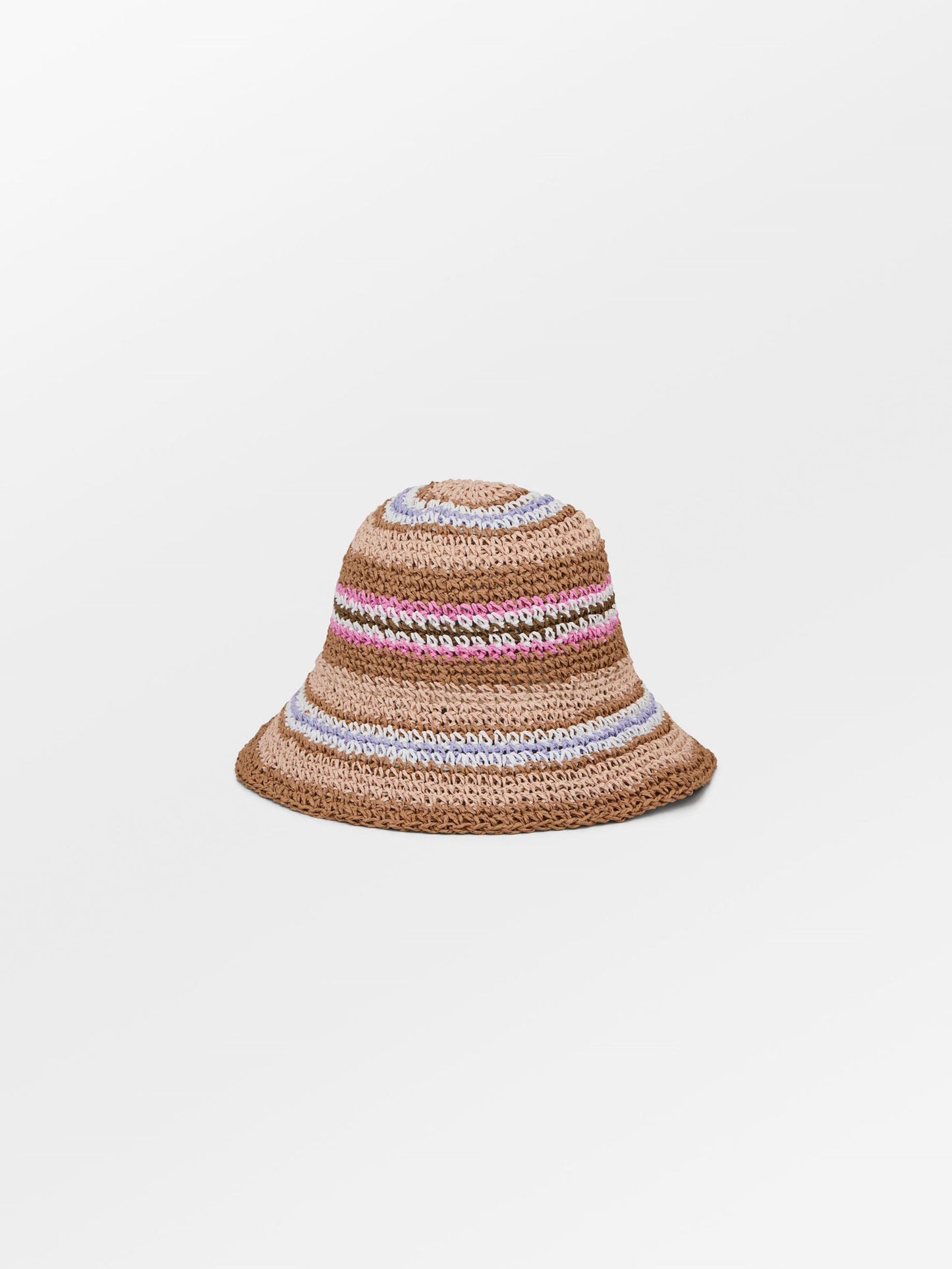 Striped Saverina Straw Hat Clothing - Becksöndergaard