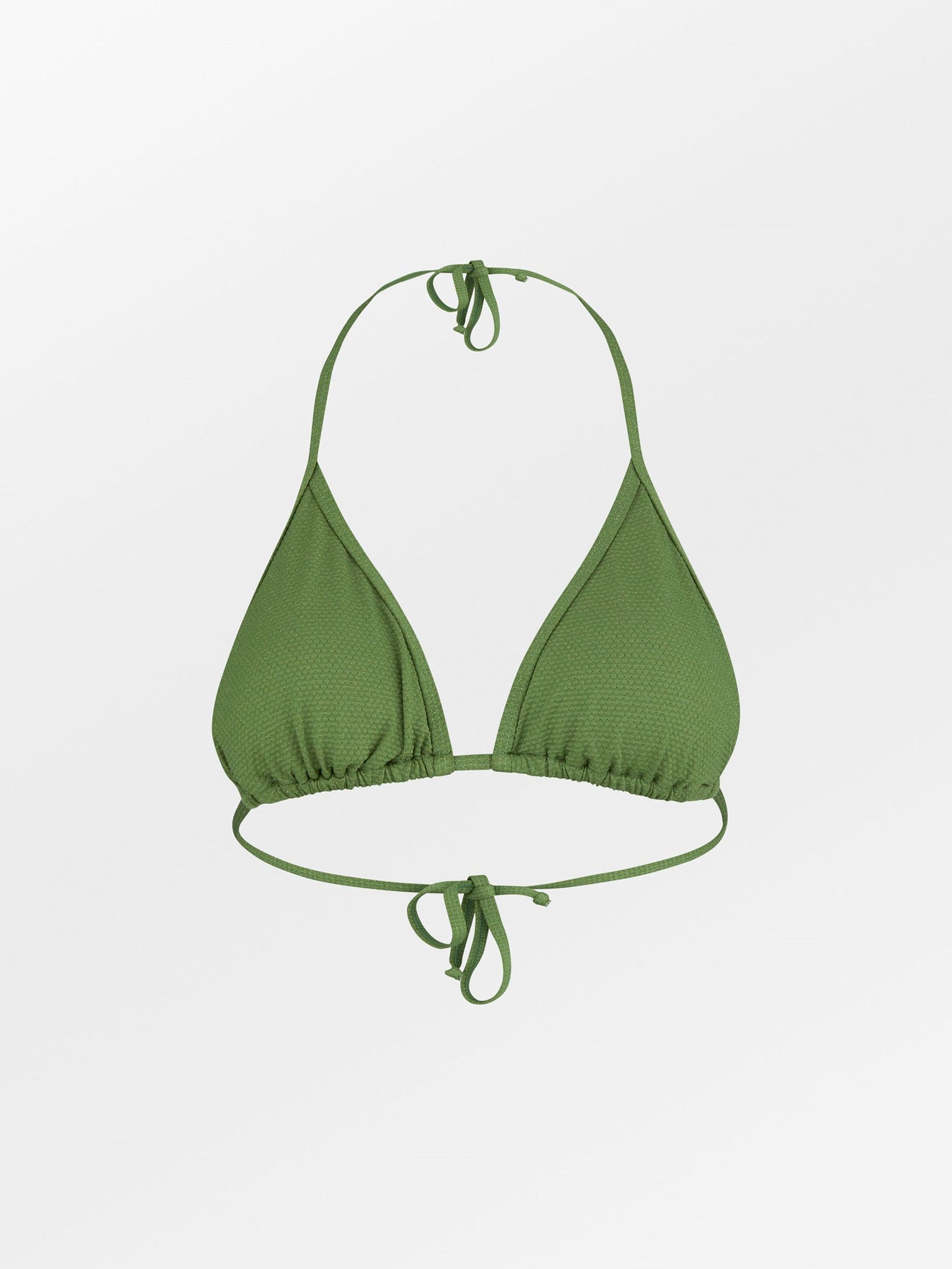Becksöndergaard, Shobi Bel Bikini Top - Campsite Green, archive, archive, swimwear, swimwear, swimwear