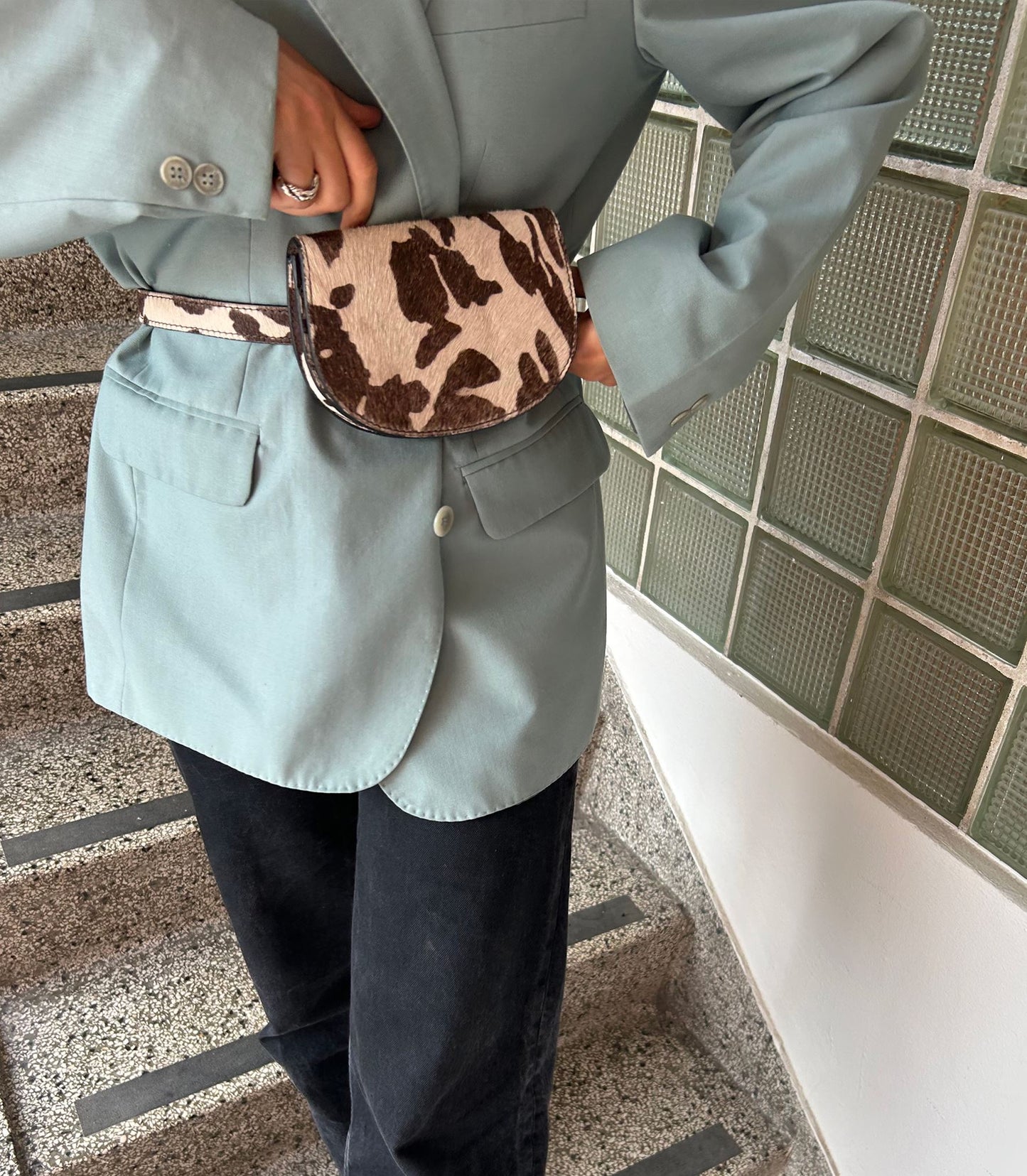 Texas Leather Belt Bag OneSize - Becksöndergaard