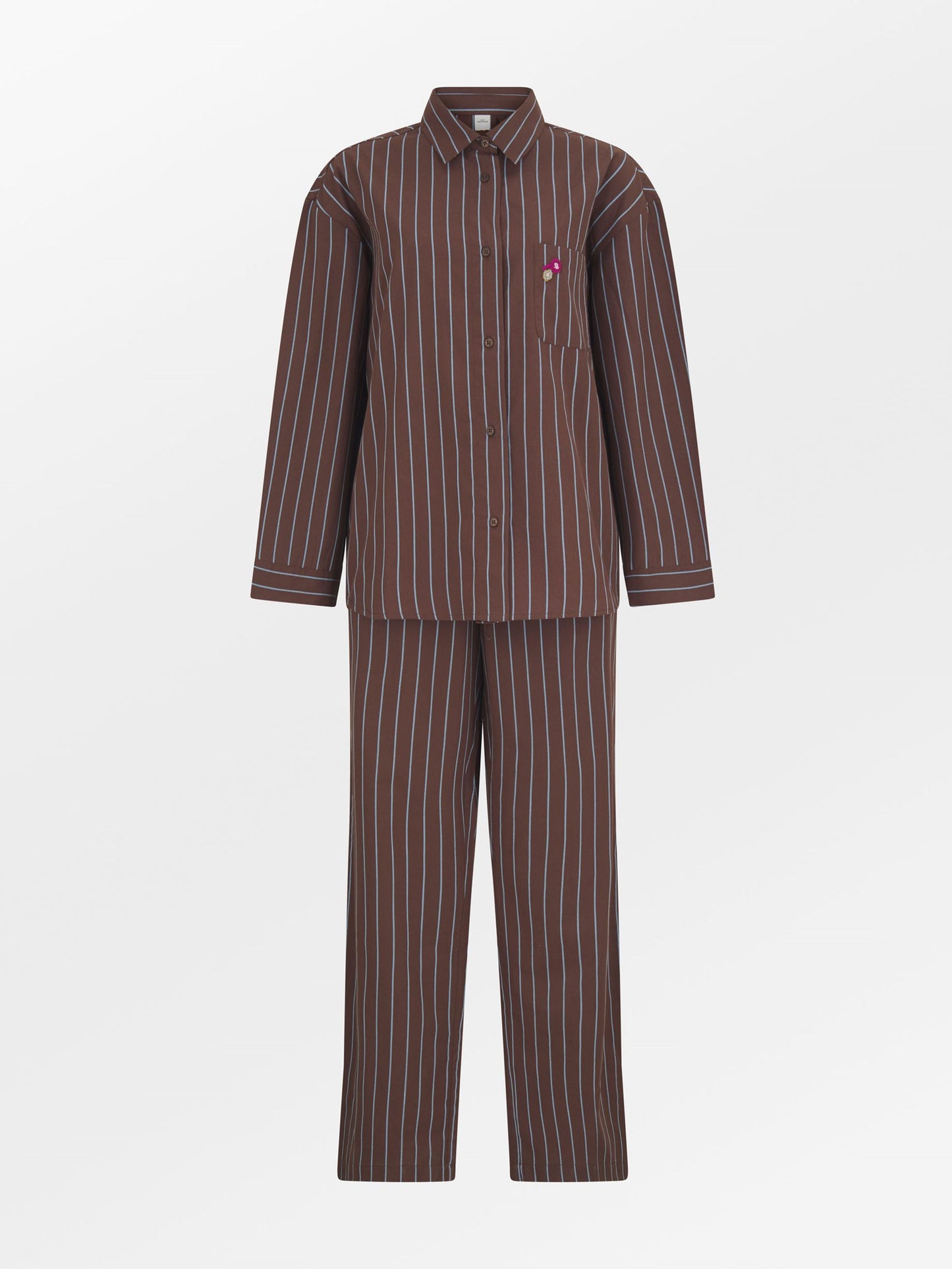 Striped Wintaflora Pyjamas Shirt Clothing - Becksöndergaard