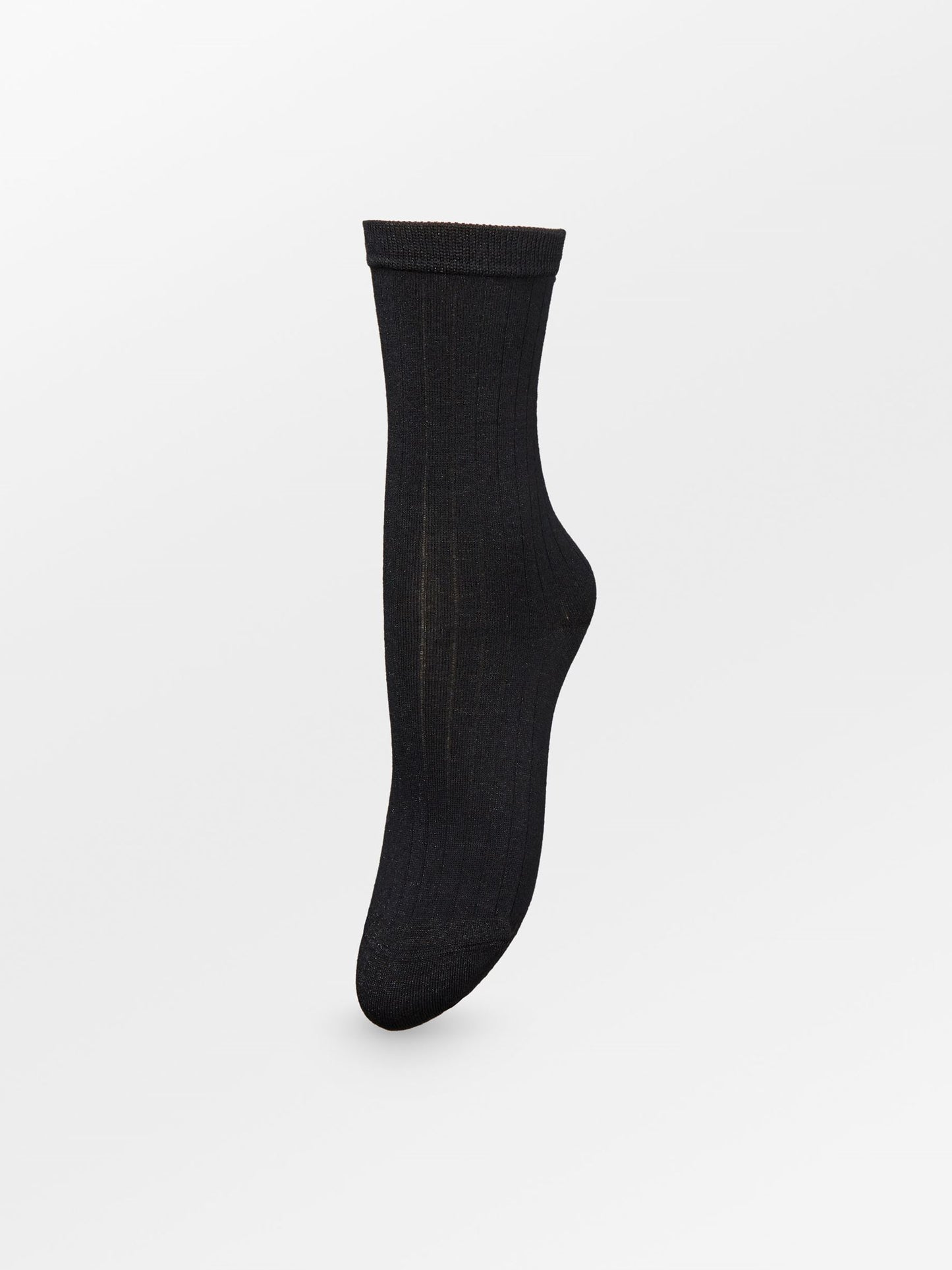 Rib Glitter Sock Socks - Becksöndergaard