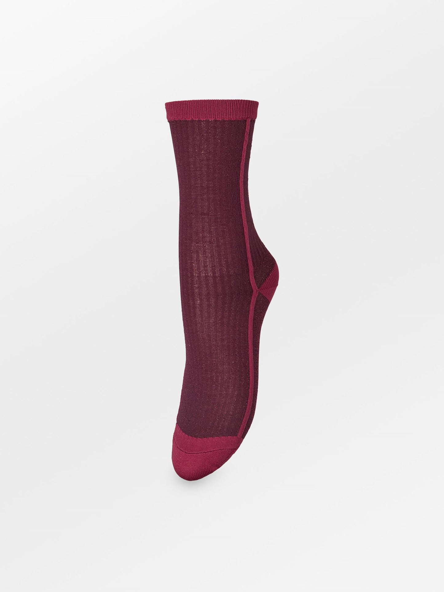 Stripy Glitter Sock Socks - Becksöndergaard