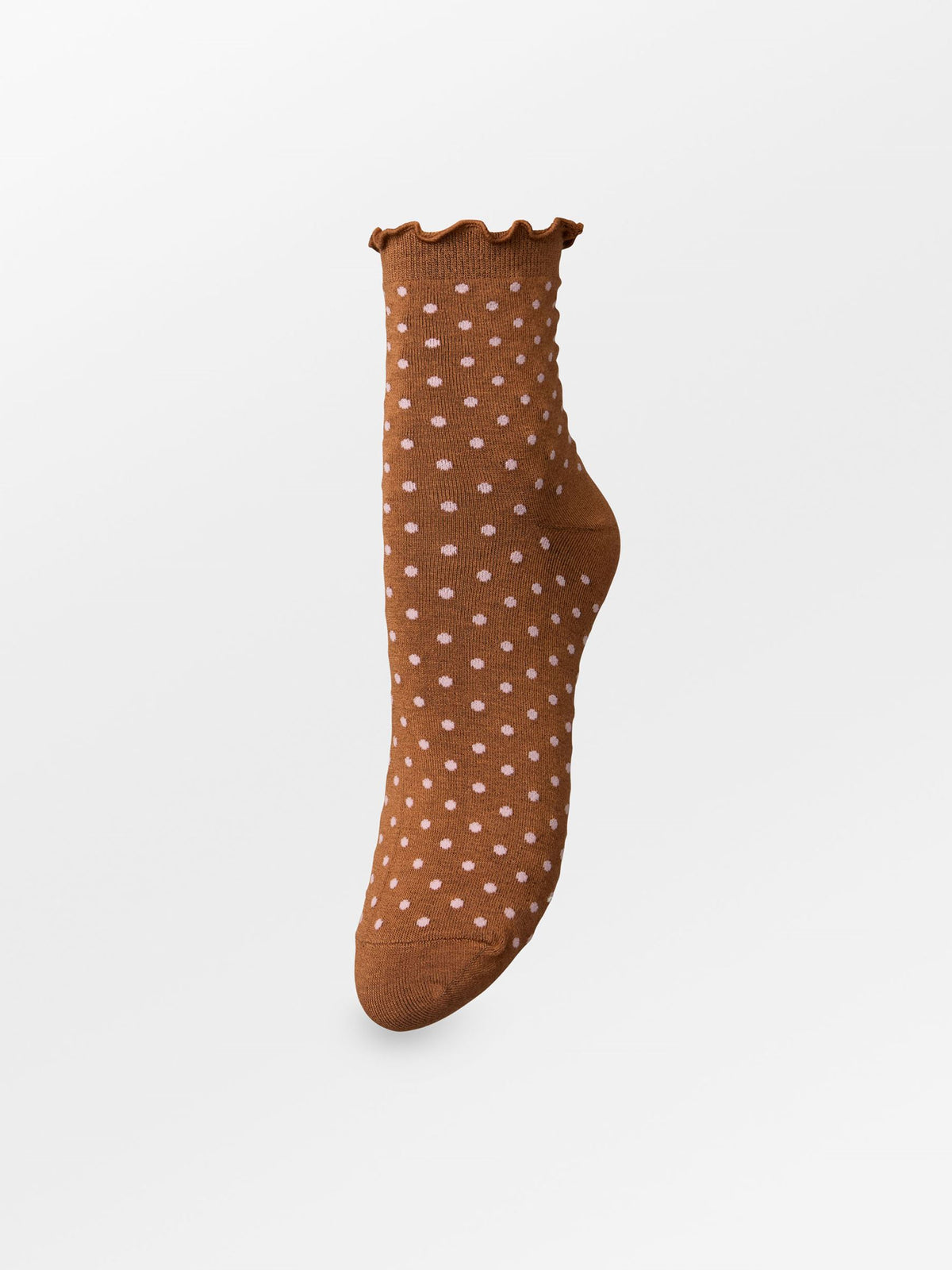 Dotted Frilla Short Sock Socks - Becksöndergaard