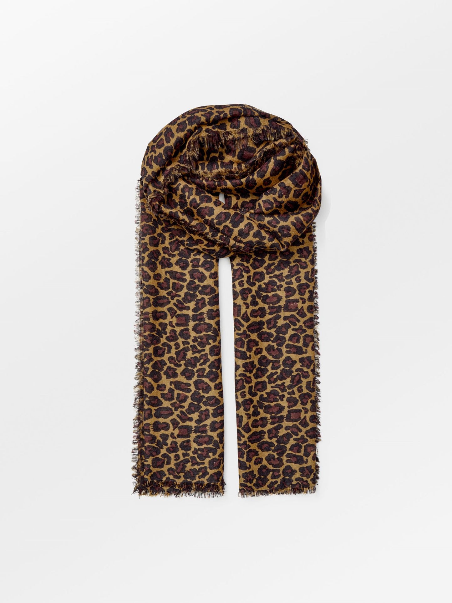 Becksöndergaard, Leopa Woo Scarf - Black, scarves, scarves, sale, sale, black week, black week