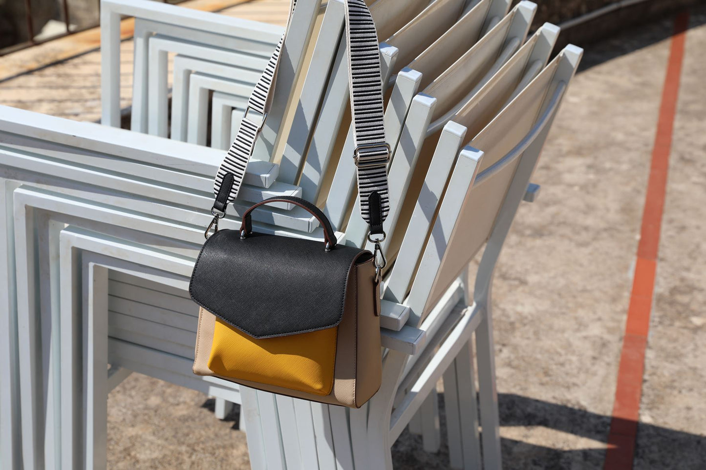 Mixy Block Elvisa Bag OneSize - Becksöndergaard