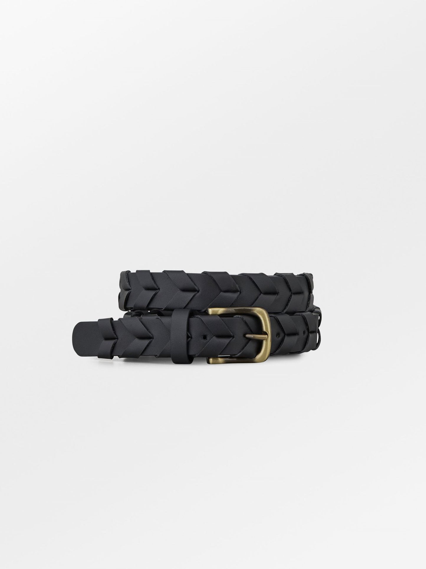 Braided Lena Leather Belt Clothing - Becksöndergaard