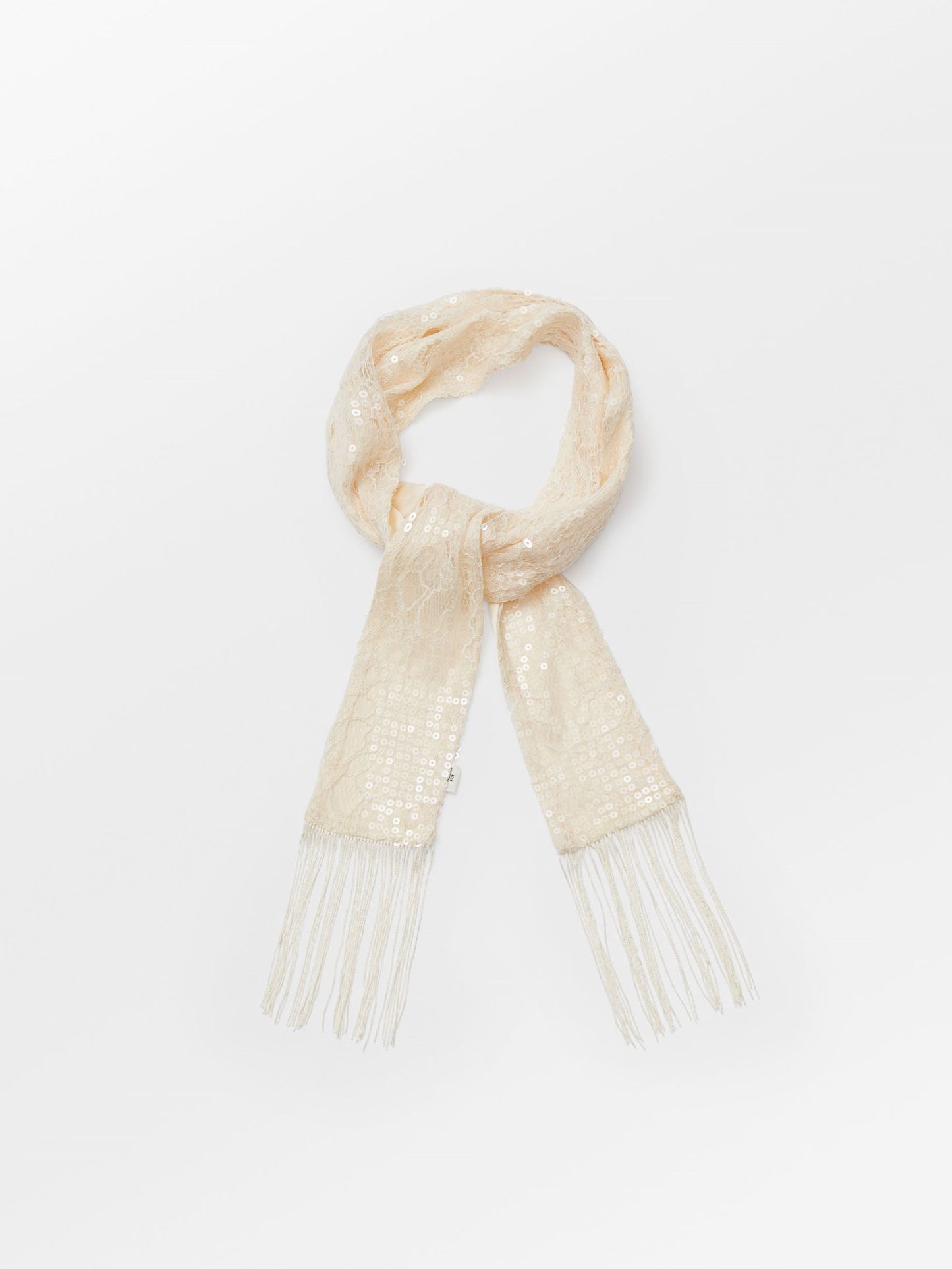 Lace Sequins Scarf OneSize - Becksöndergaard