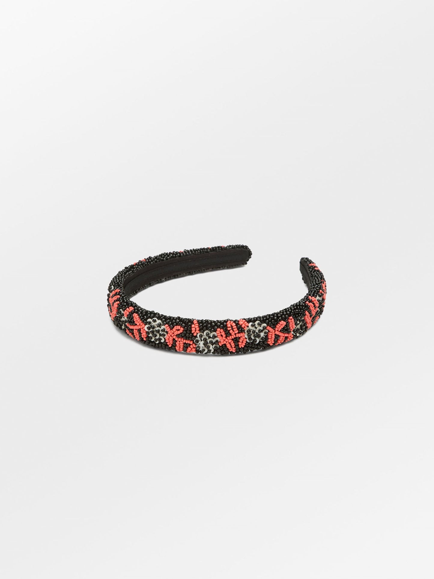 Becksöndergaard, Brombeere Slim Beaded Hairbrace - Black, accessories, accessories, archive, archive, black week, black week