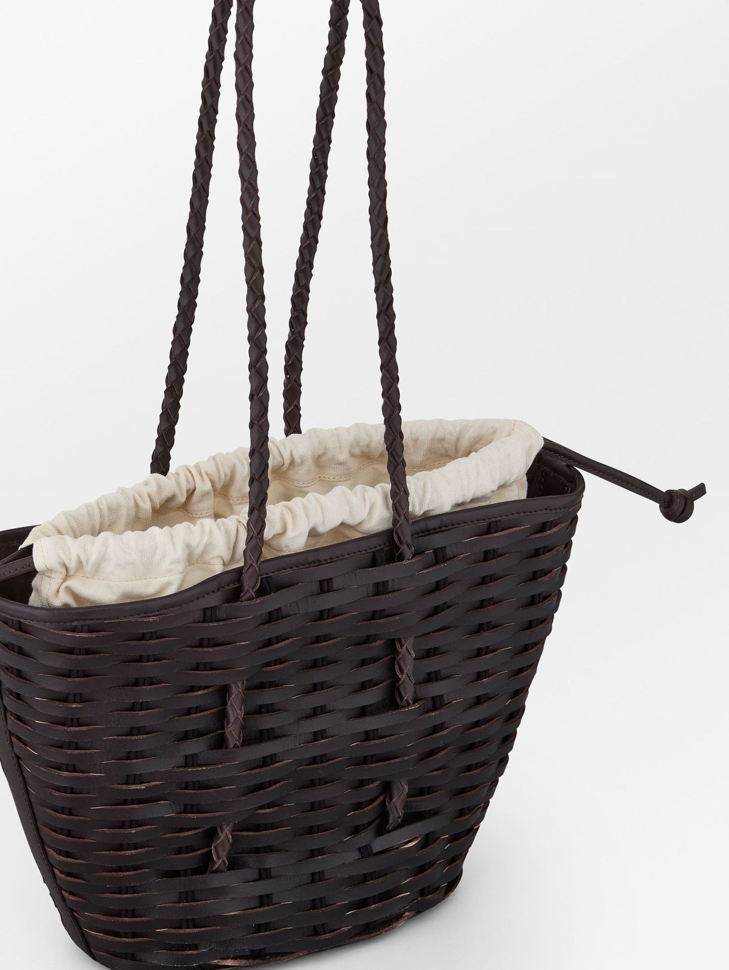 Braided Leather Adina Bag OneSize - Becksöndergaard