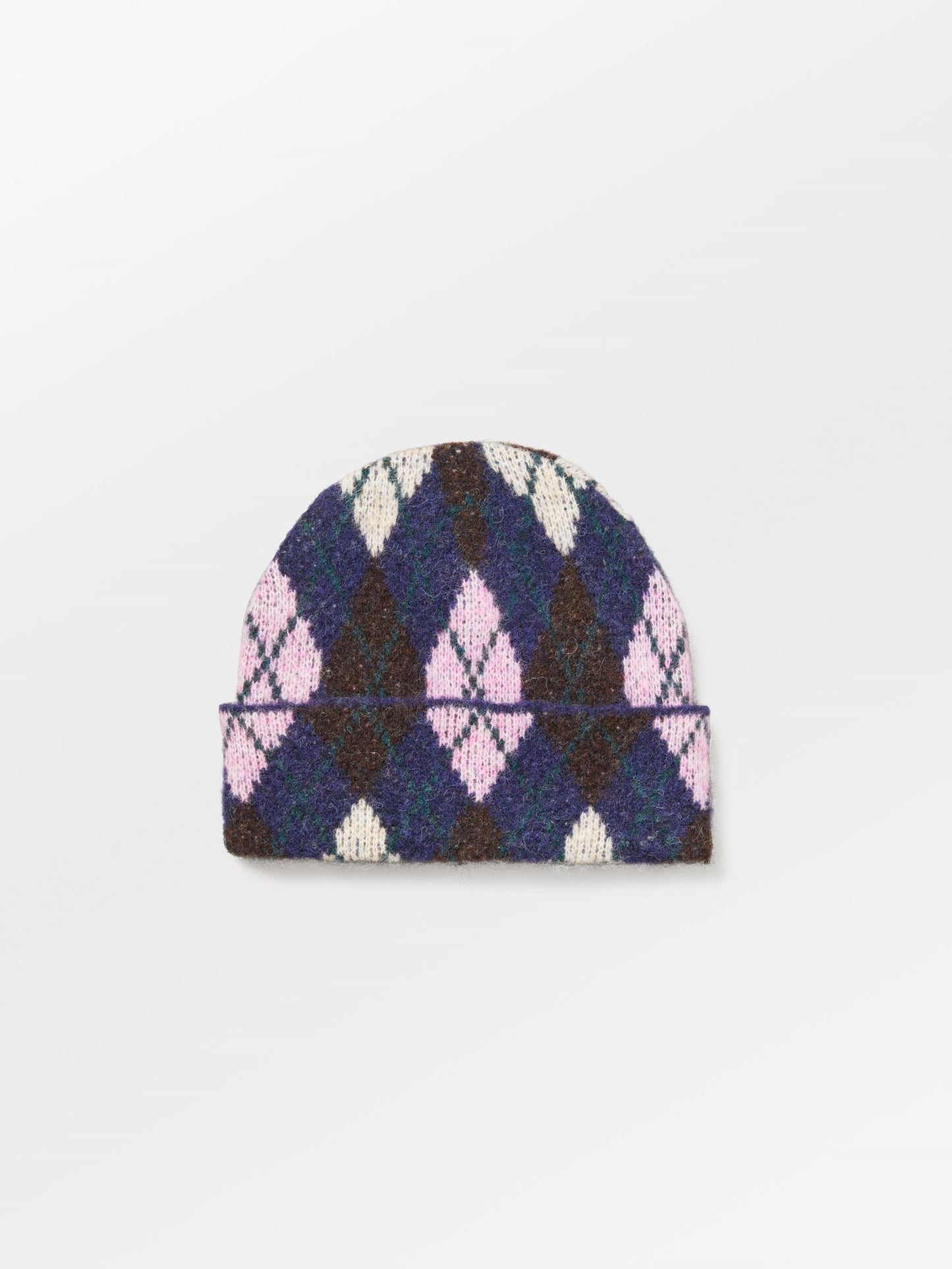 Argyle Wool Beanie OneSize - Becksöndergaard