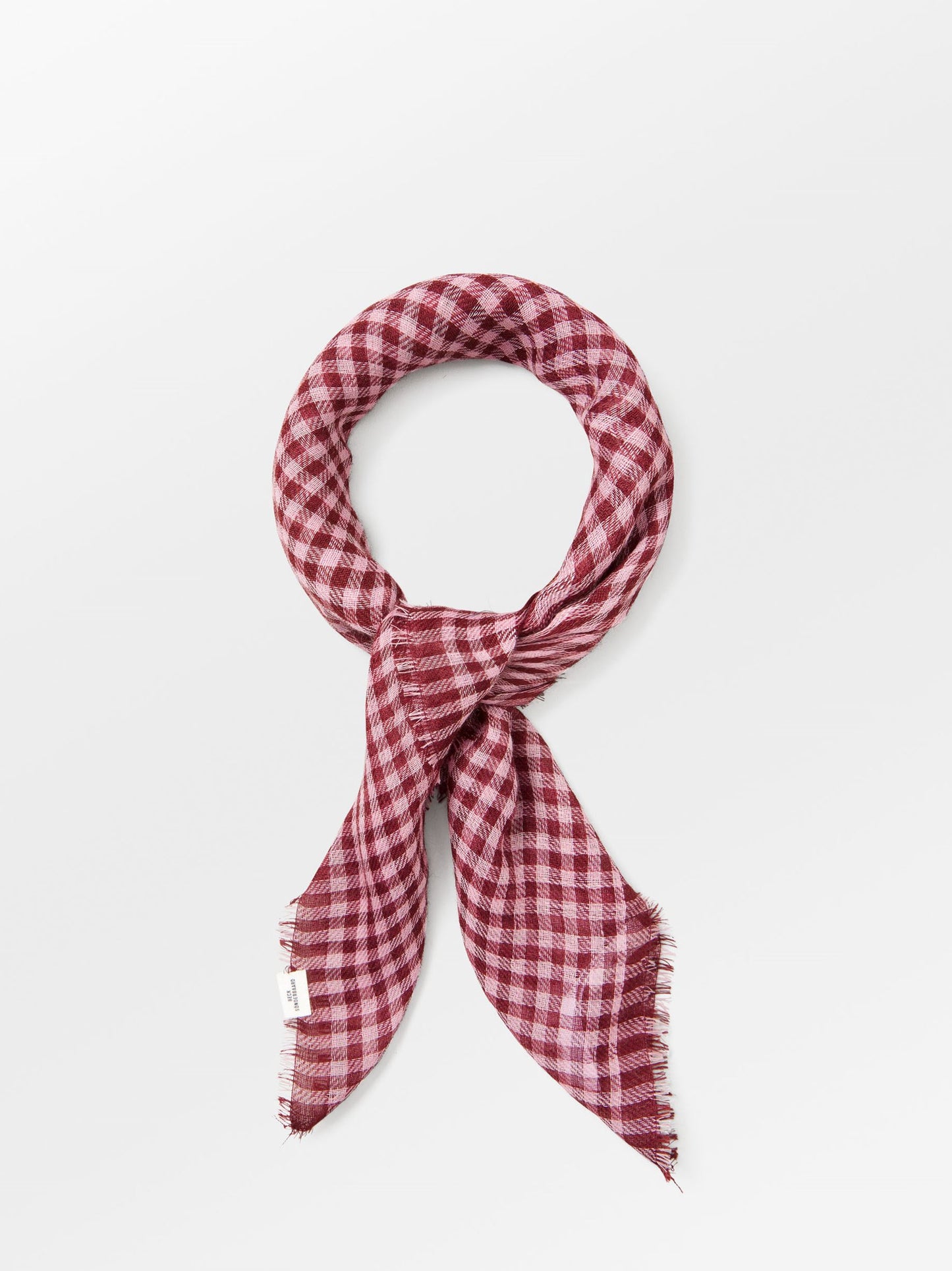 Gingham Wica Scarf OneSize - Becksöndergaard