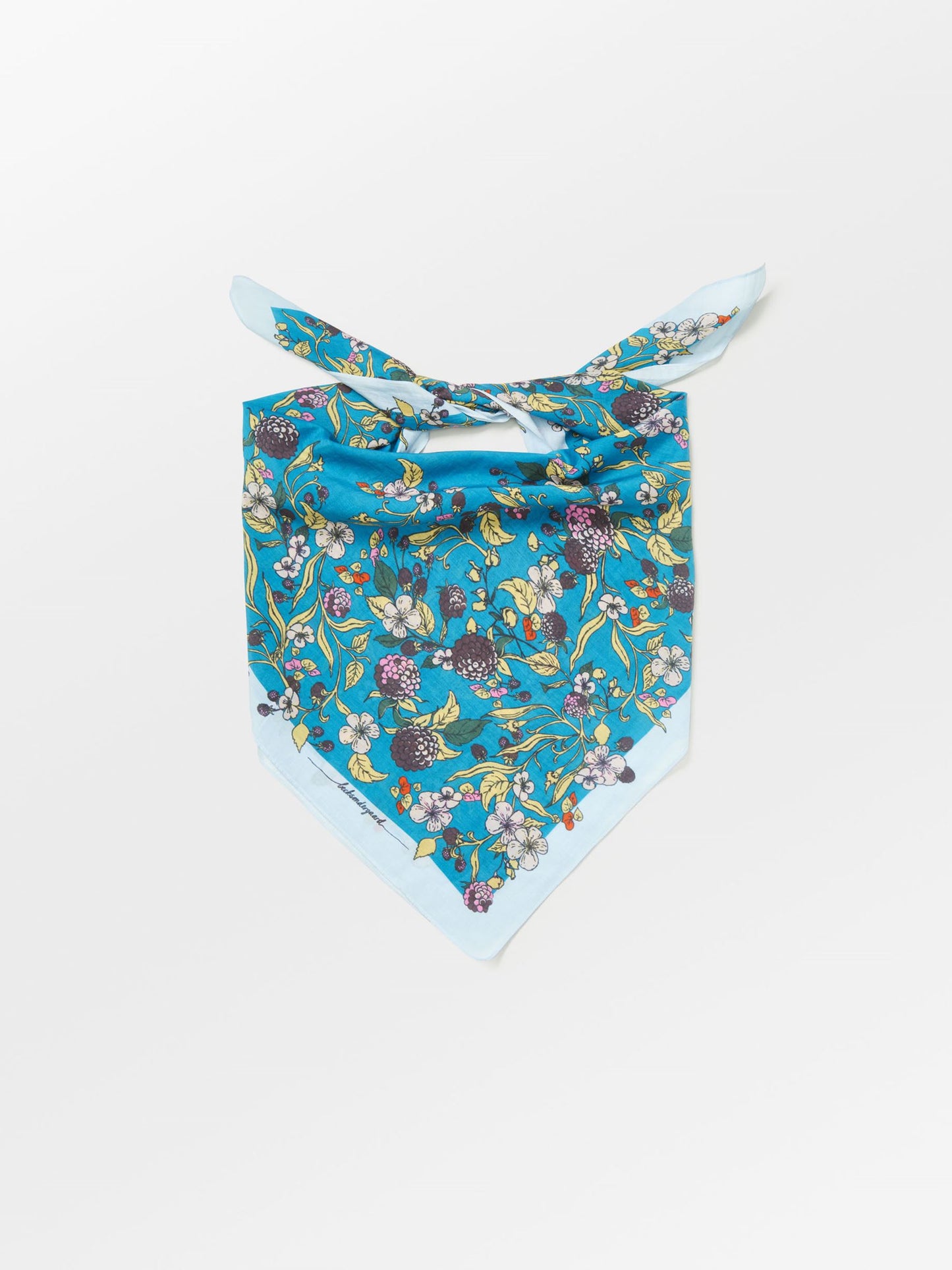 Becksöndergaard, Bromflora Sico Scarf - Mosaic Blue, scarves, scarves, scarves, black week, black week