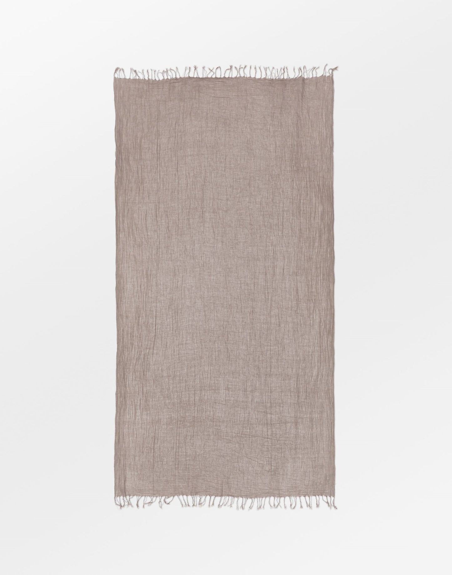 Solid Ilona Scarf - Sand Beige OneSize - Becksöndergaard