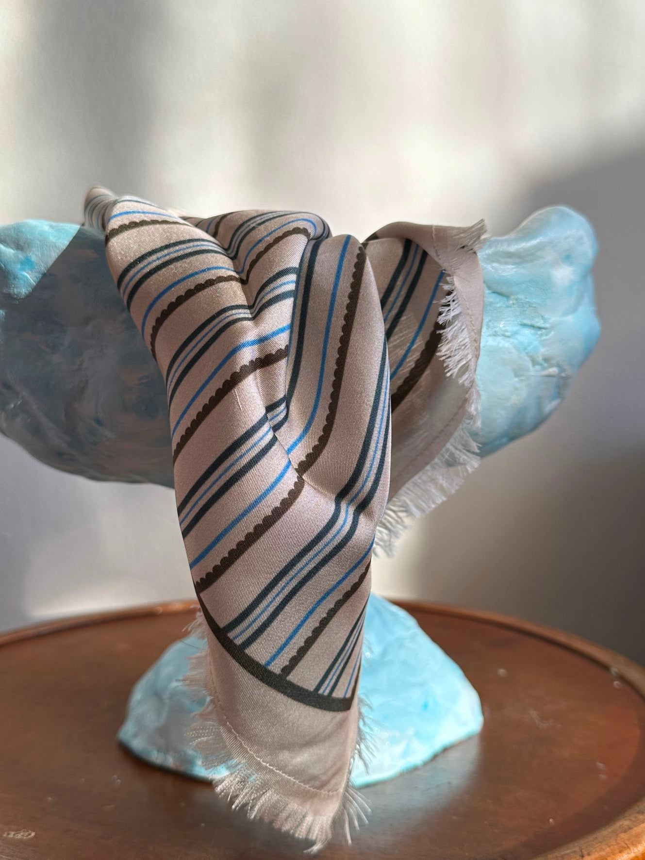 Scallopia Striped Sia Scarf OneSize - Becksöndergaard