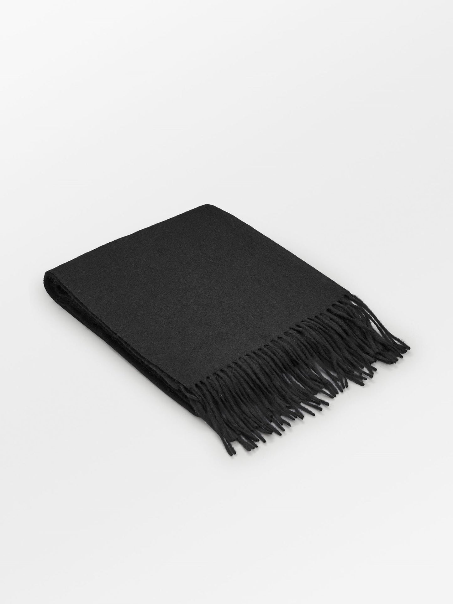 Crystal Edition Wool Scarf - Black OneSize - Becksöndergaard