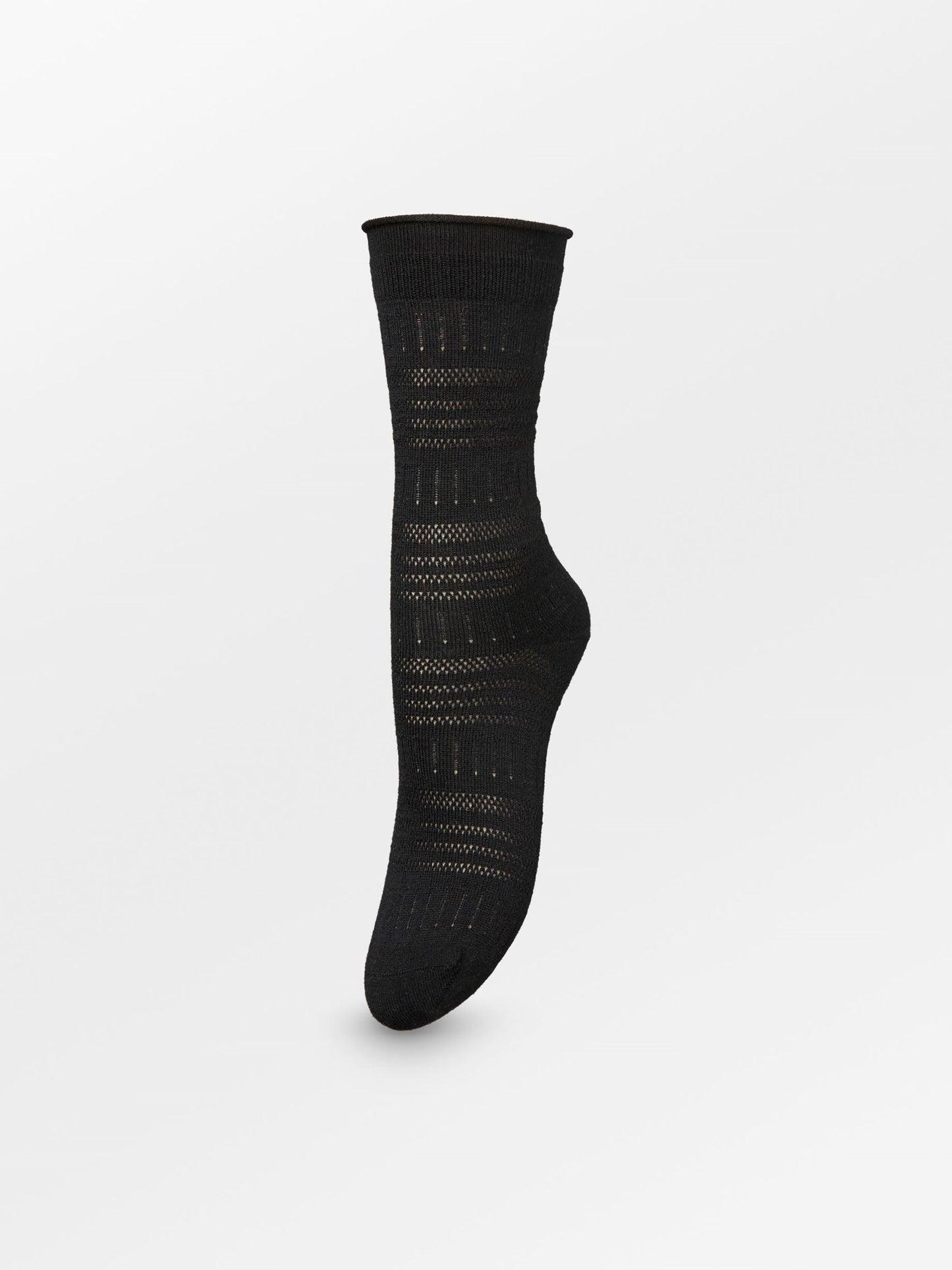 Lucretia Wola Sock - Black Socks - Becksöndergaard