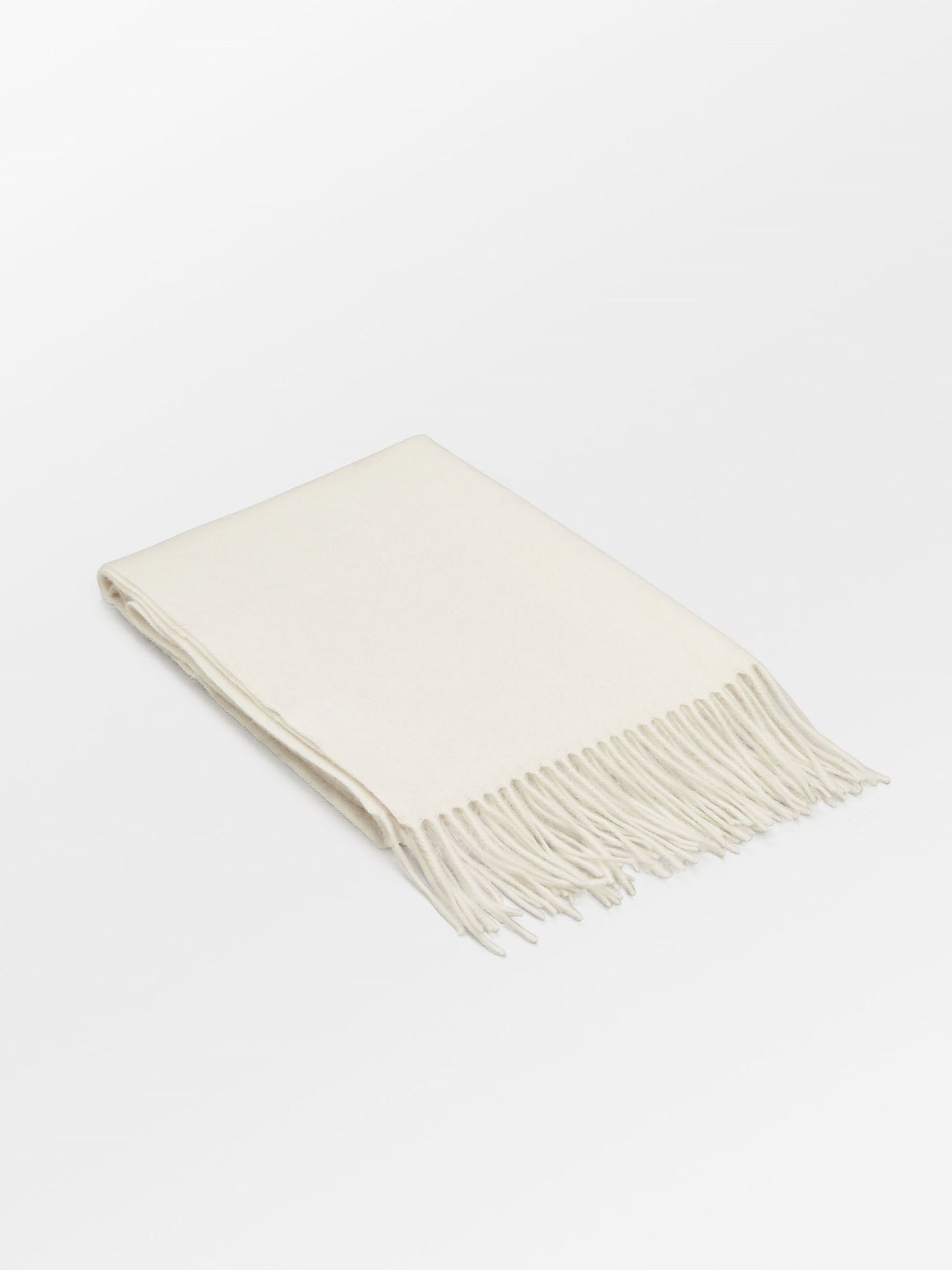 Crystal Edition Wool Scarf - Off White OneSize - Becksöndergaard
