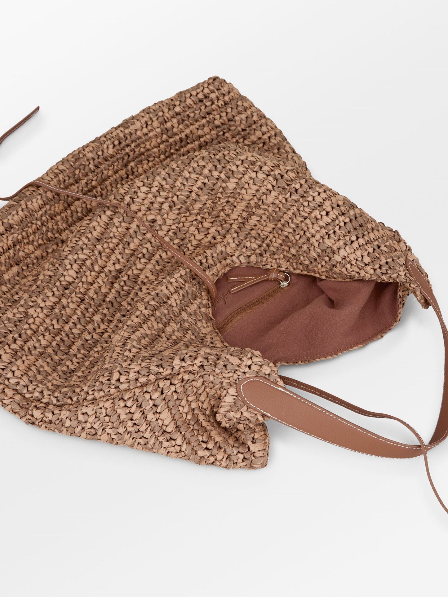 Paper Straw Siena Bag OneSize - Becksöndergaard