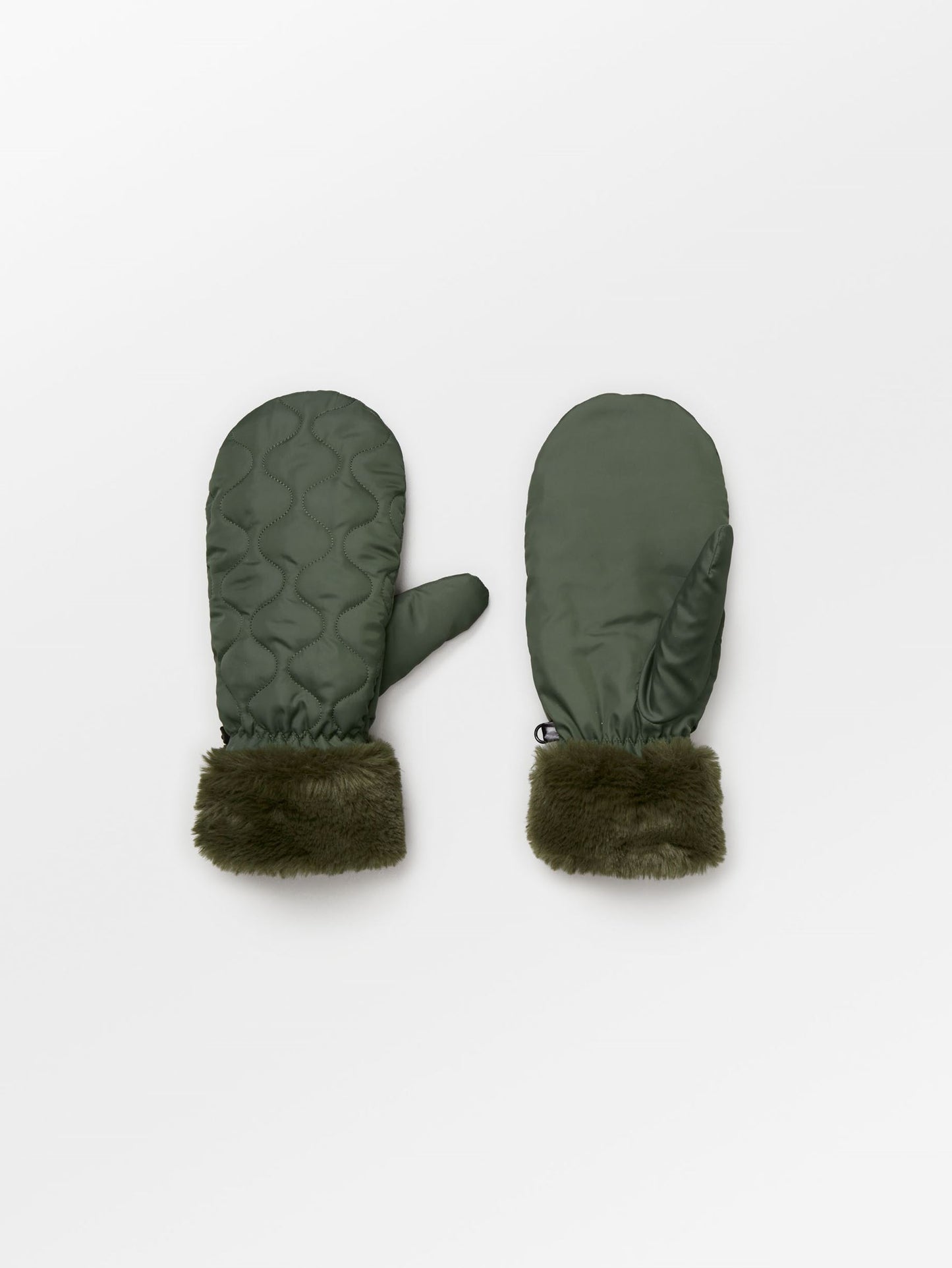 Becksöndergaard, Makara Puff Mittens - Cypress Green, winter accessories, winter accessories, black week, black week