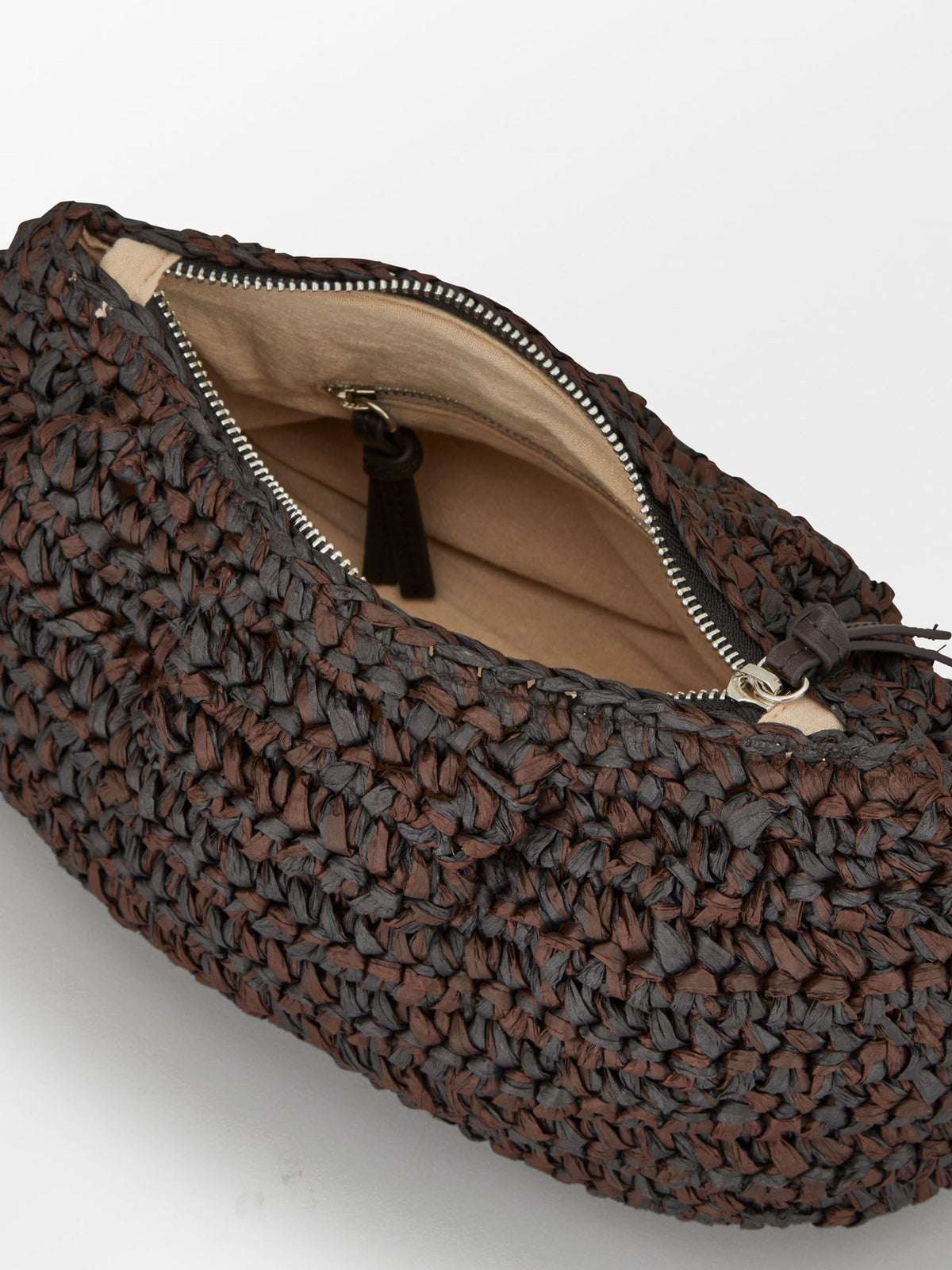 Paper Straw Small Clutch Bag OneSize - Becksöndergaard