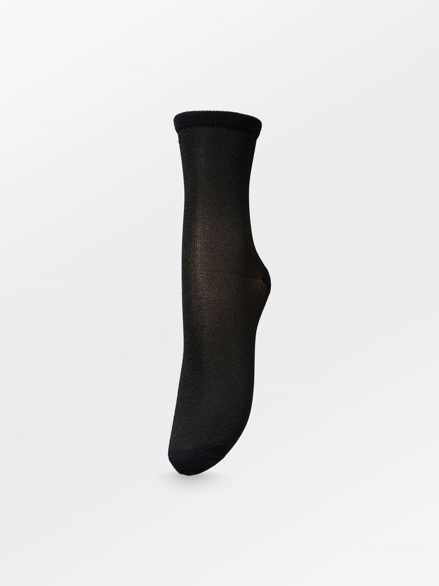 Becksöndergaard, Dina Solid - Black/Black, socks, archive, archive, socks, noos, black week, black week, noos
