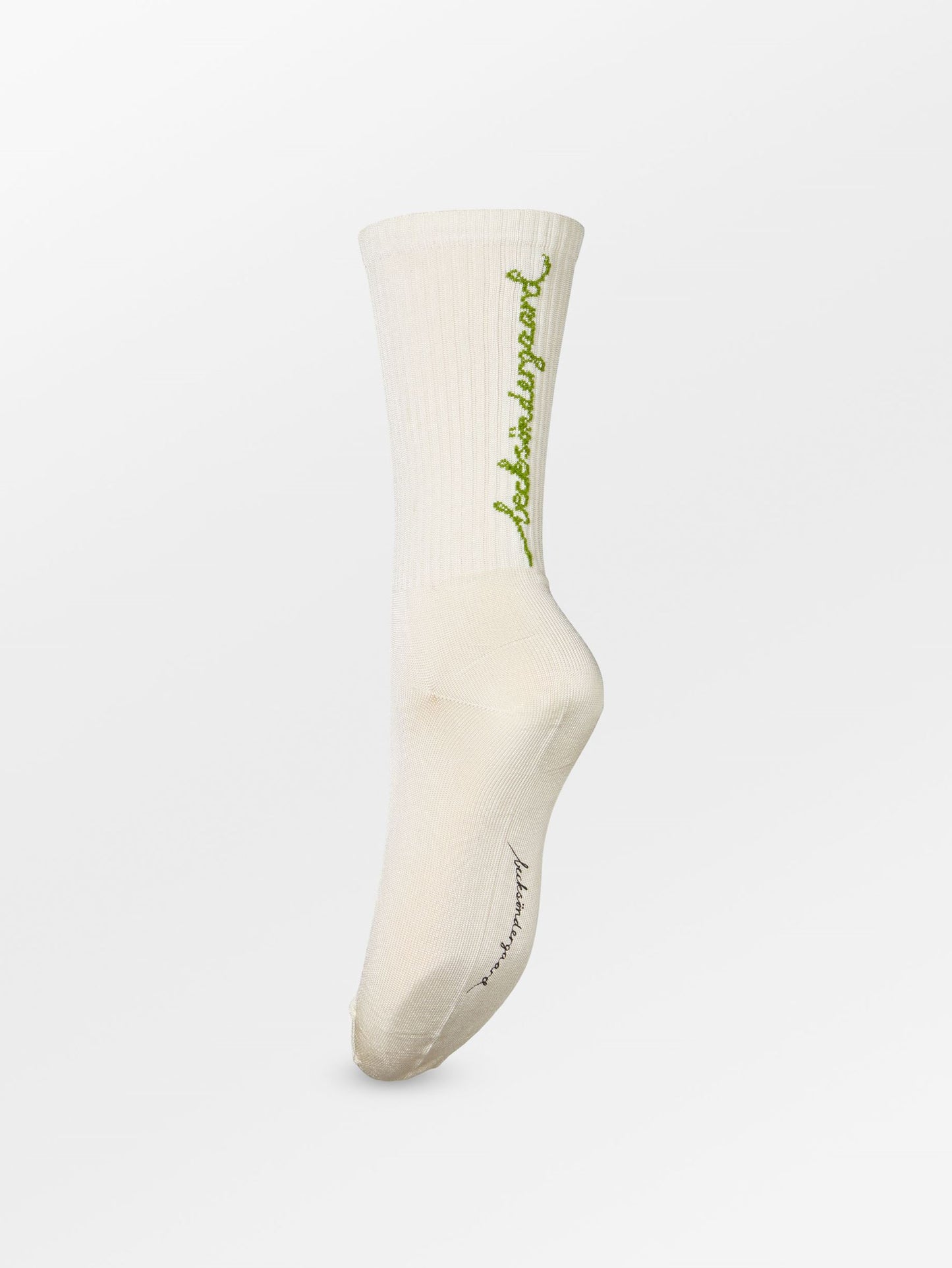 Becksöndergaard, Lauce Beck Visca Sock - Off-White/Green, archive, archive