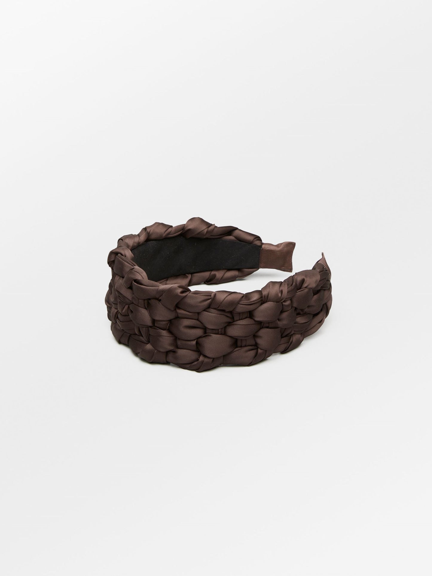 Becksöndergaard, Helena Braided Hairbrace - Hot Fudge Brown, accessories, accessories, archive, archive, accessories