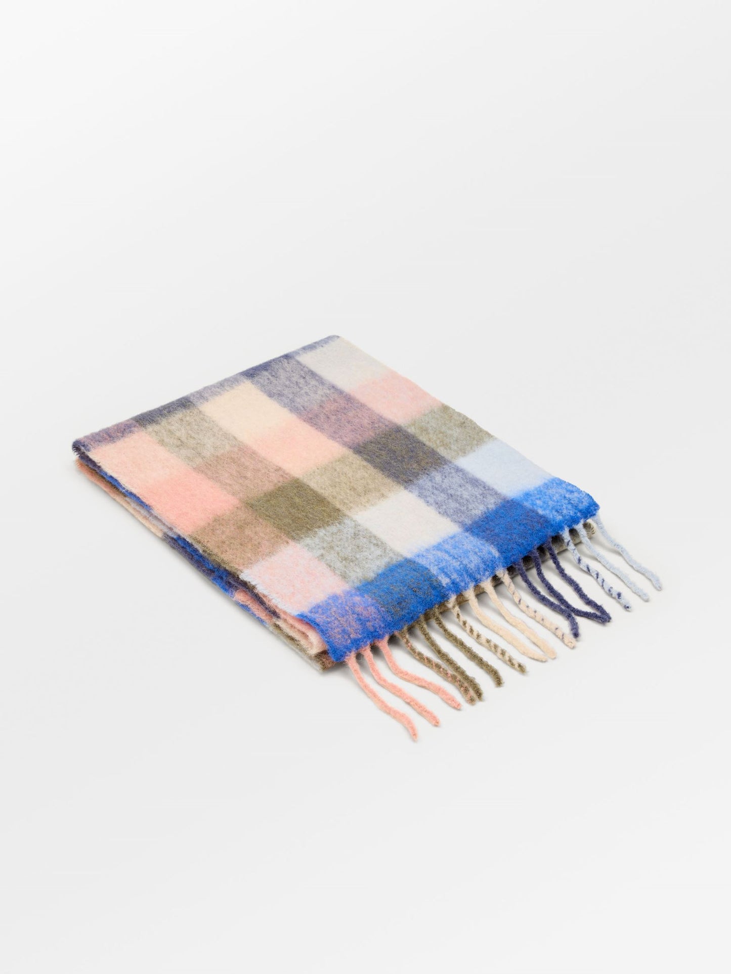 Becksöndergaard, Check Anilopa Scarf - Maritime Blue, archive, archive, black week, black week