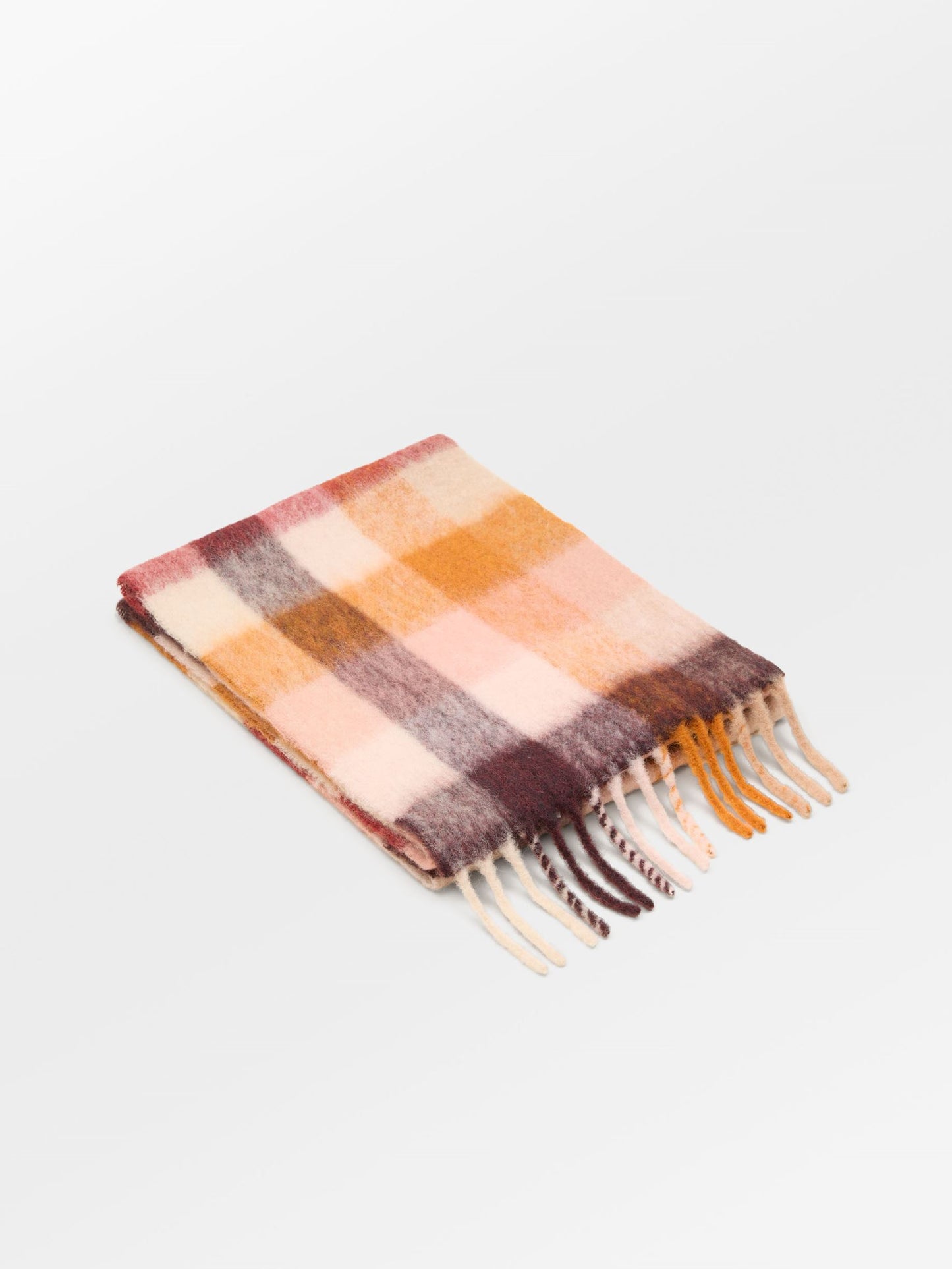 Becksöndergaard, Check Anilopa Scarf - Pink Peacock, archive, archive, black week, black week