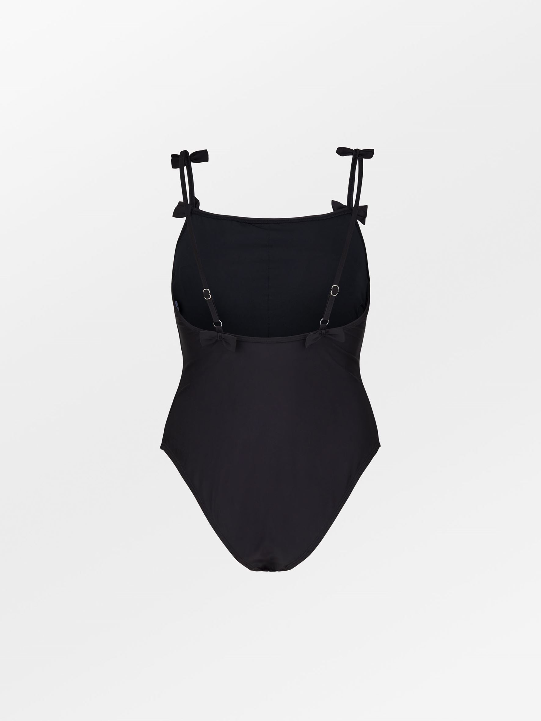 Solid Bow Euna Swimsuit - Black Clothing   - Becksöndergaard
