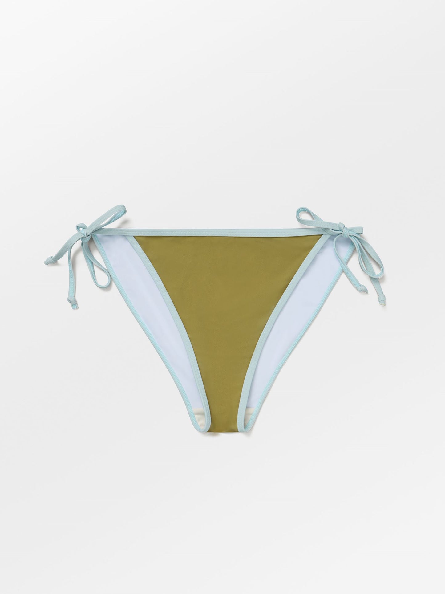 Becksöndergaard, Contrast Baila Bikini Tanga - Green Moss, swimwear, swimwear, noos, swimwear, swimwear, black week, black week, noos
