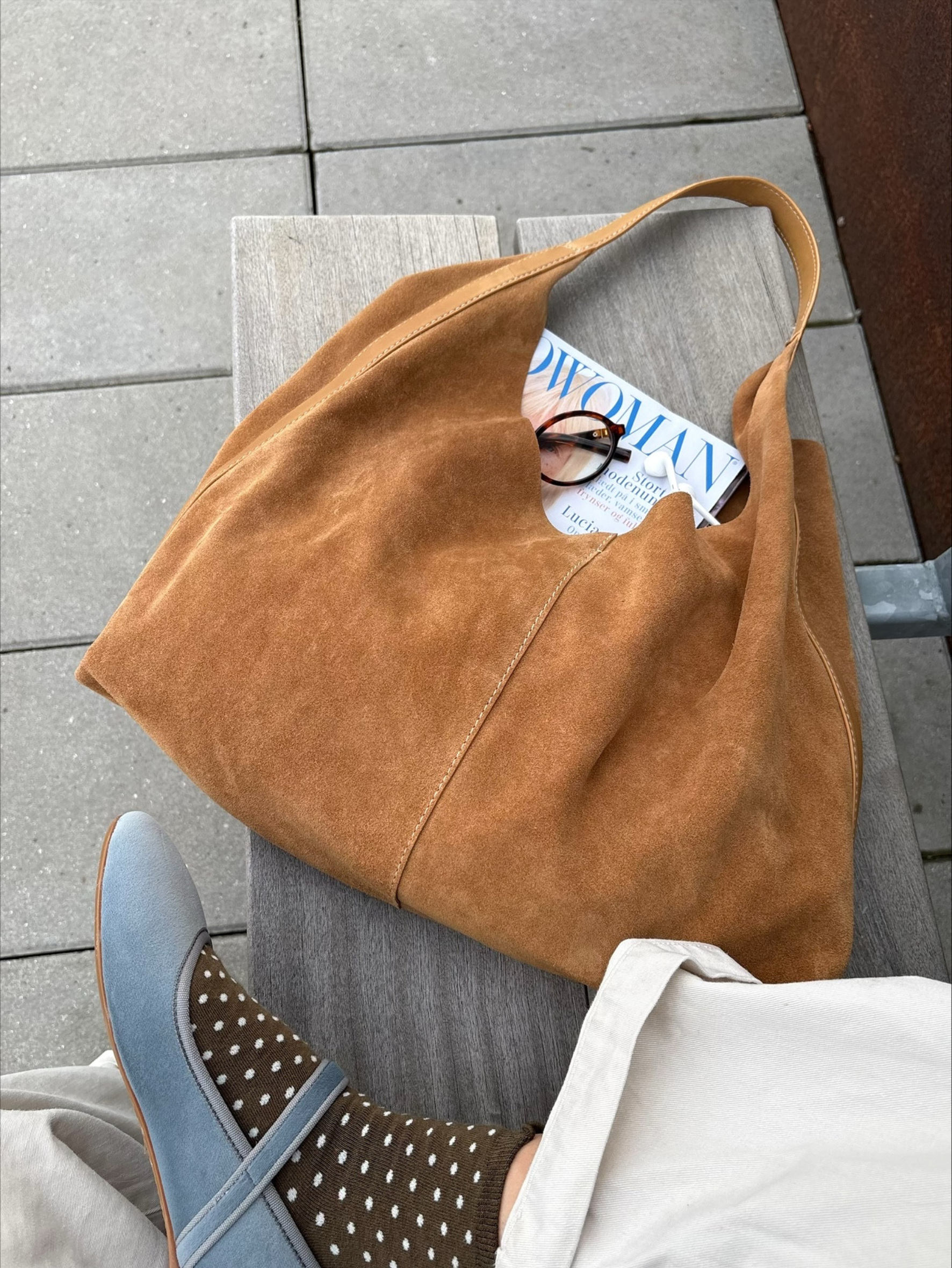 Suede Siena Bag OneSize - Becksöndergaard