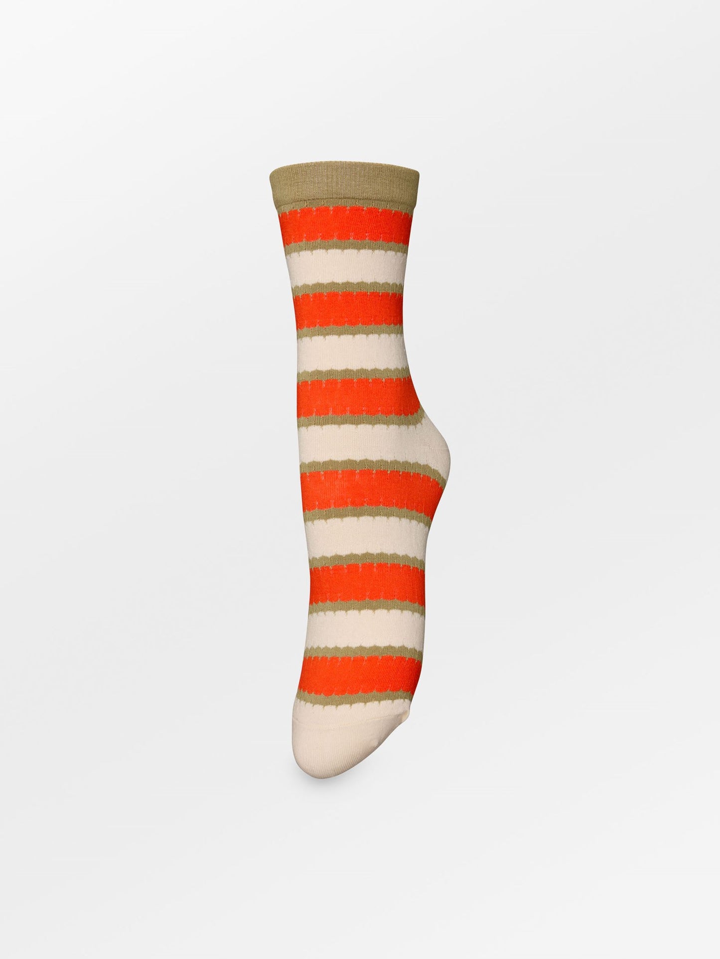 Becksöndergaard, Scallopia Cotta Sock - Grenadine Red, socks, sale, sale, socks