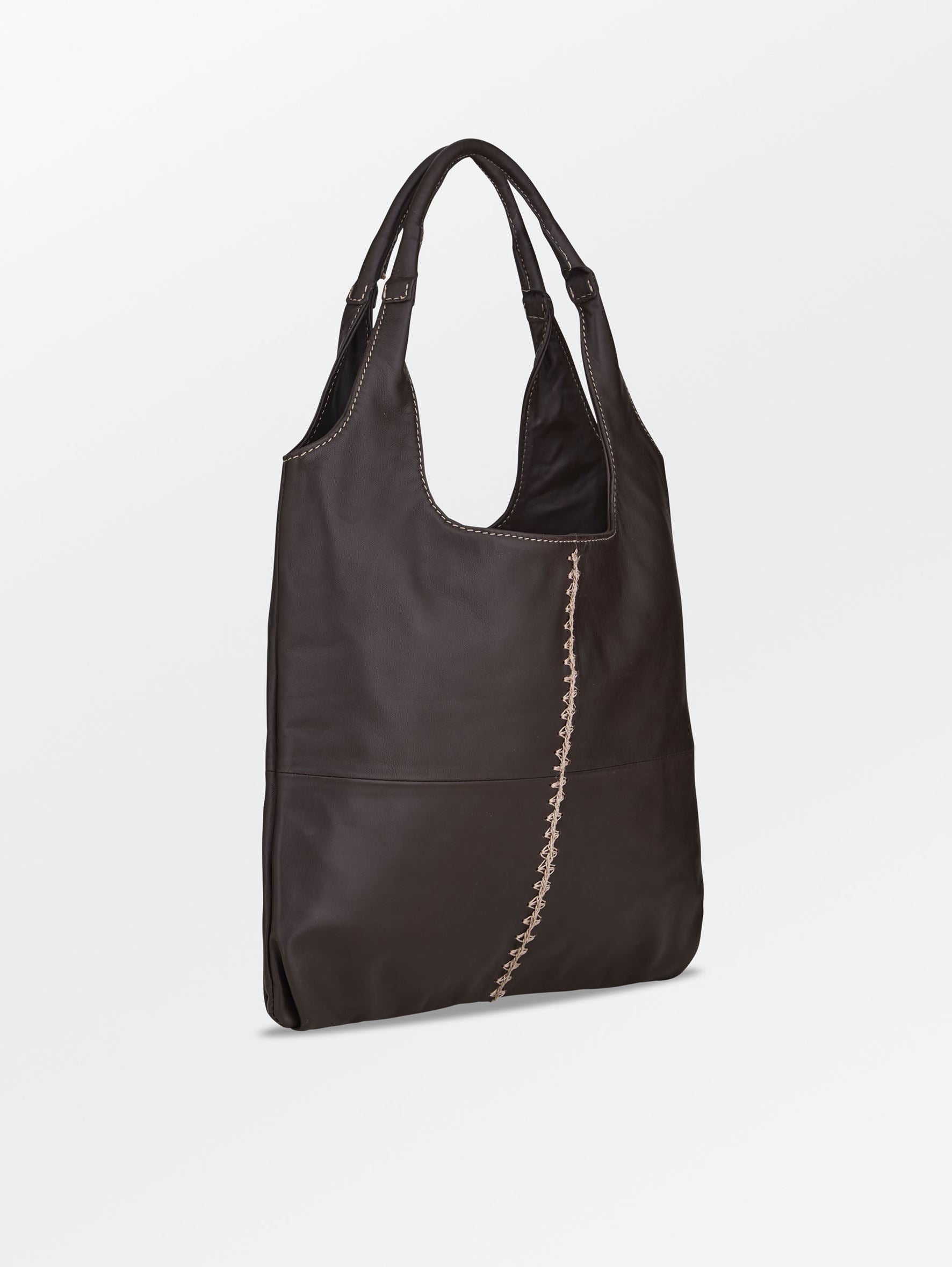 Lamb Clea Crochet Shopper Bag - Brun OneSize - Becksöndergaard