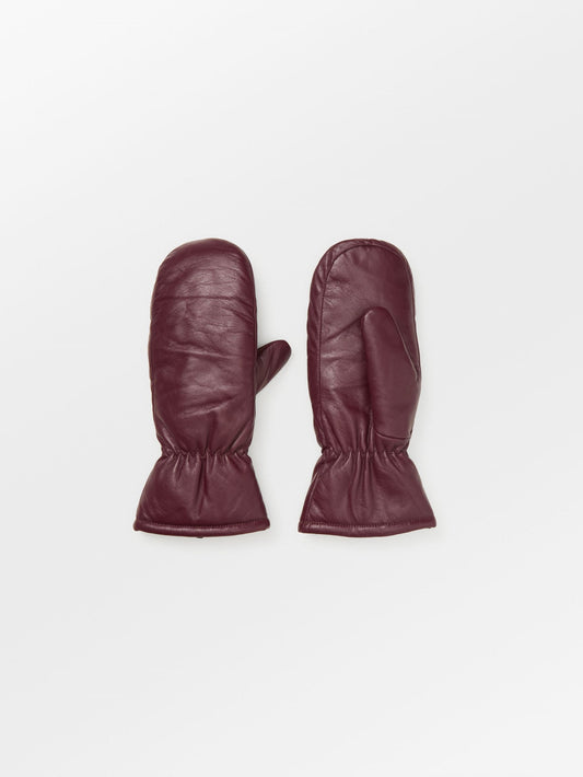 Leather Nylona Mitten Clothing - Becksöndergaard