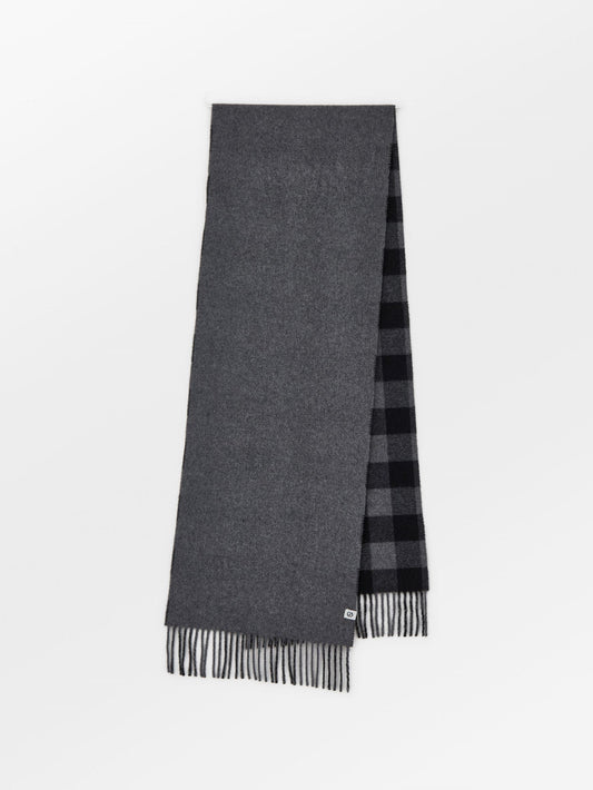 Becksöndergaard, Florenca Scarf - Smoked Gray, scarves, archive, scarves, archive, scarves, black week, black week
