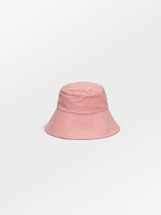 Becksöndergaard, Striba Bucket Hat - Spiced Coral, archive, archive, sale