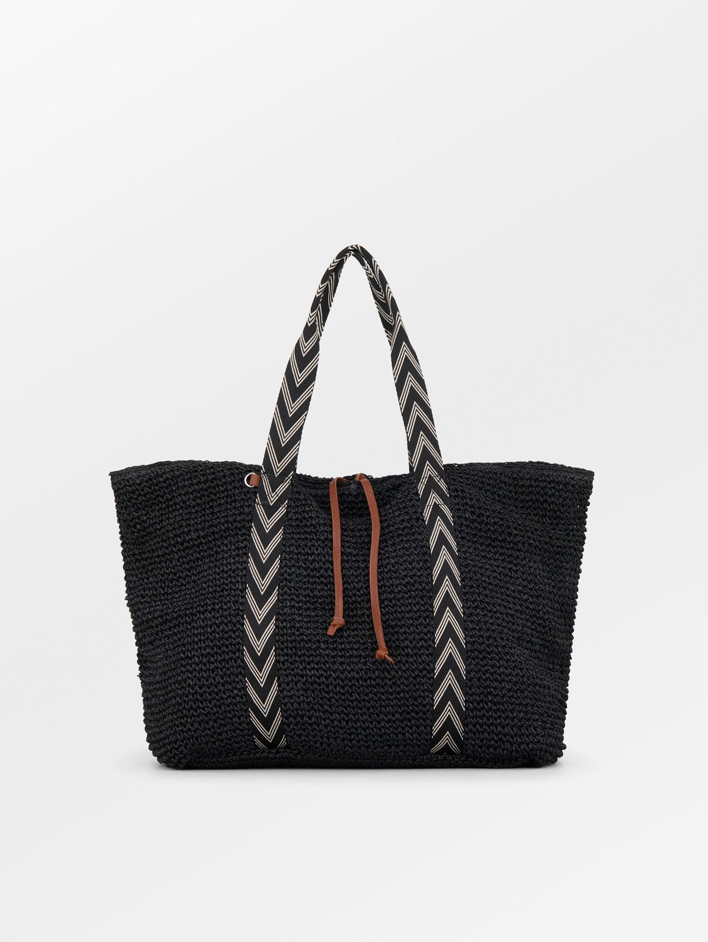 Becksöndergaard, Paper Straw Pheobe Bag - Black, archive, archive