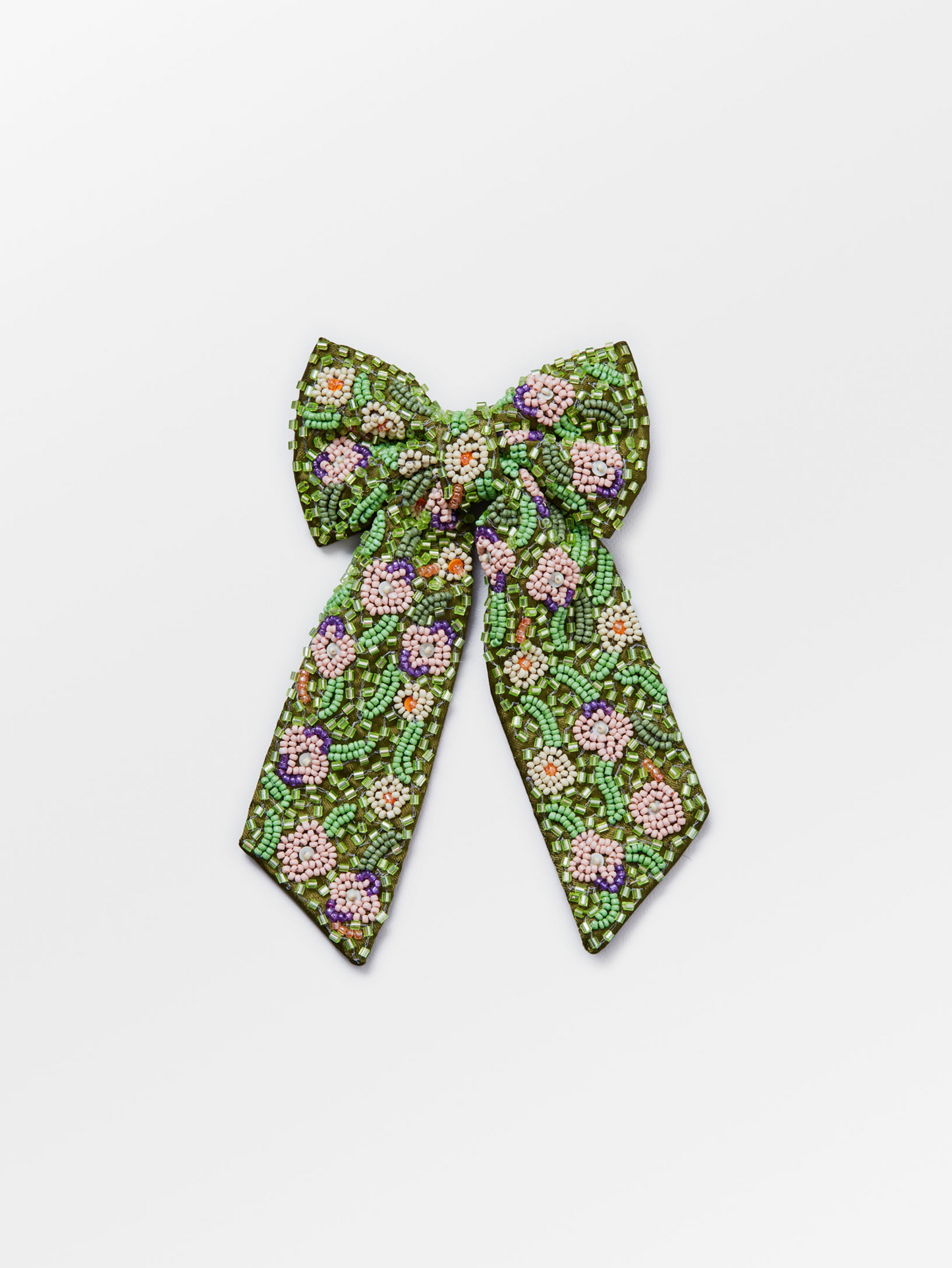 Petulia Beaded Bow Clip OneSize - Becksöndergaard