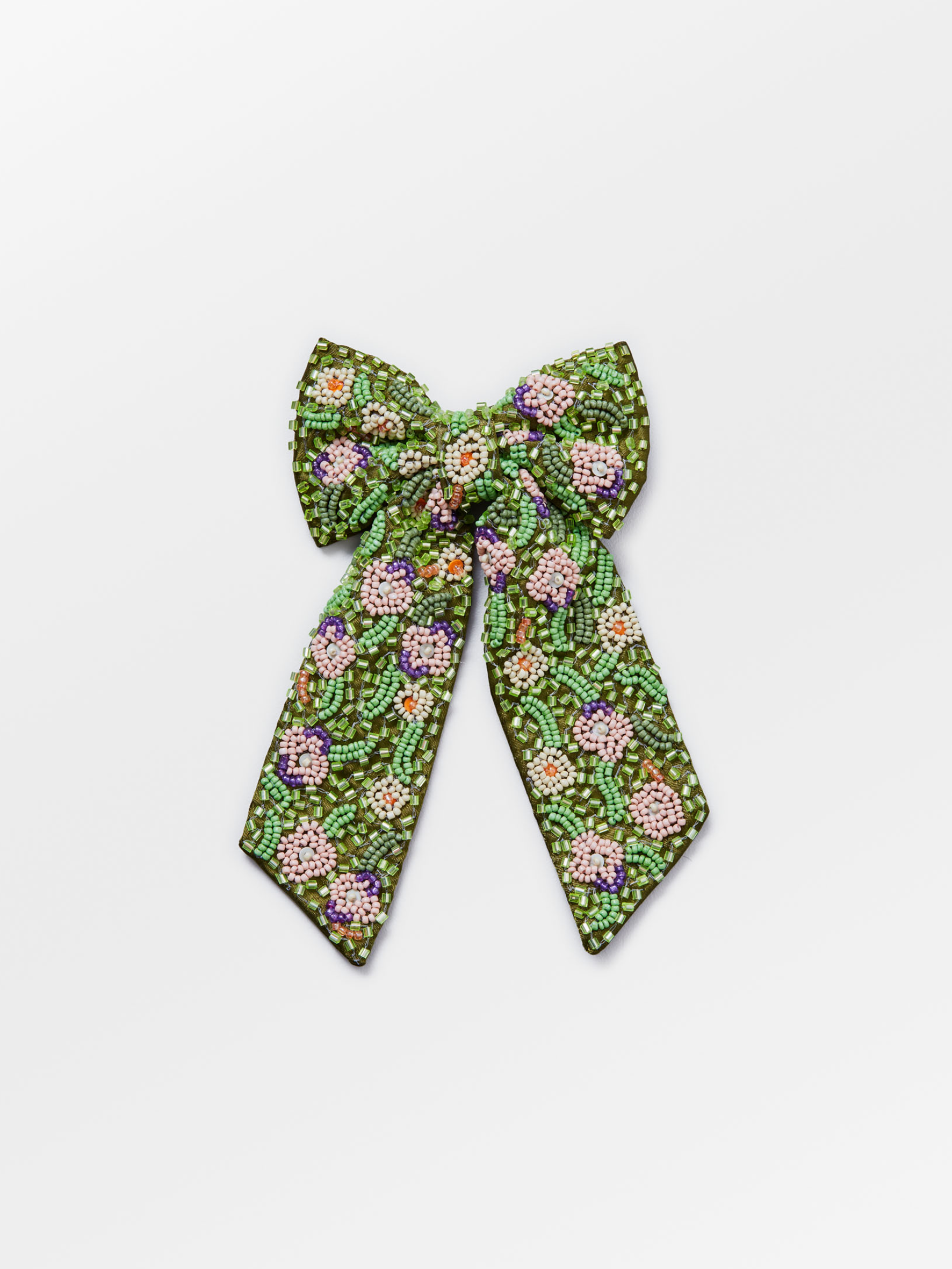 Petulia Beaded Bow Clip OneSize - Becksöndergaard