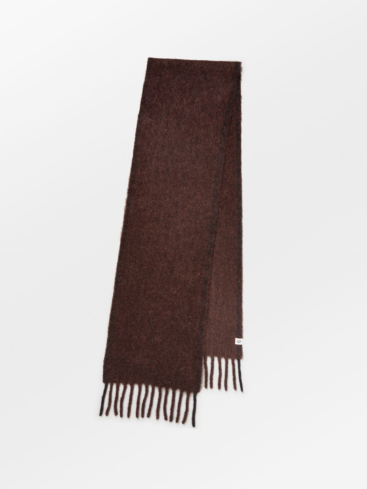 Solid Yuta Scarf - Brown OneSize - Becksöndergaard