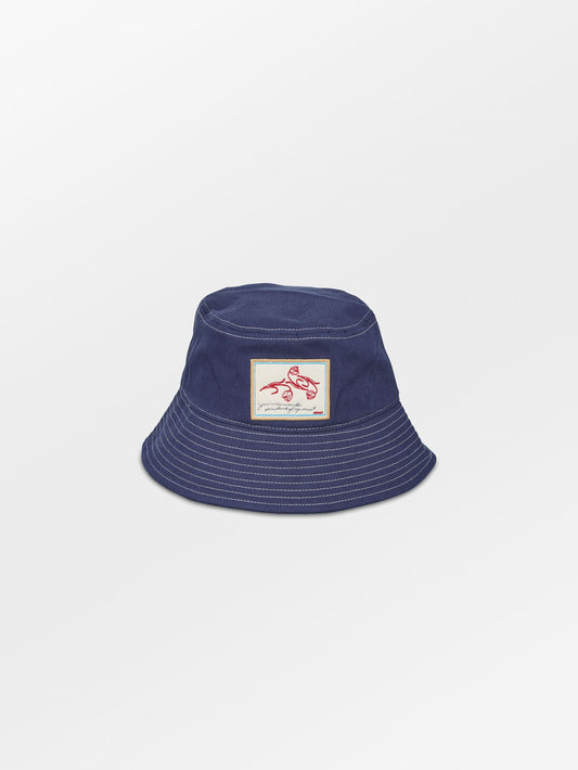 Becksöndergaard, Canvas Bucket Hat - Navy Blue, accessories, sale, sale, accessories, accessories