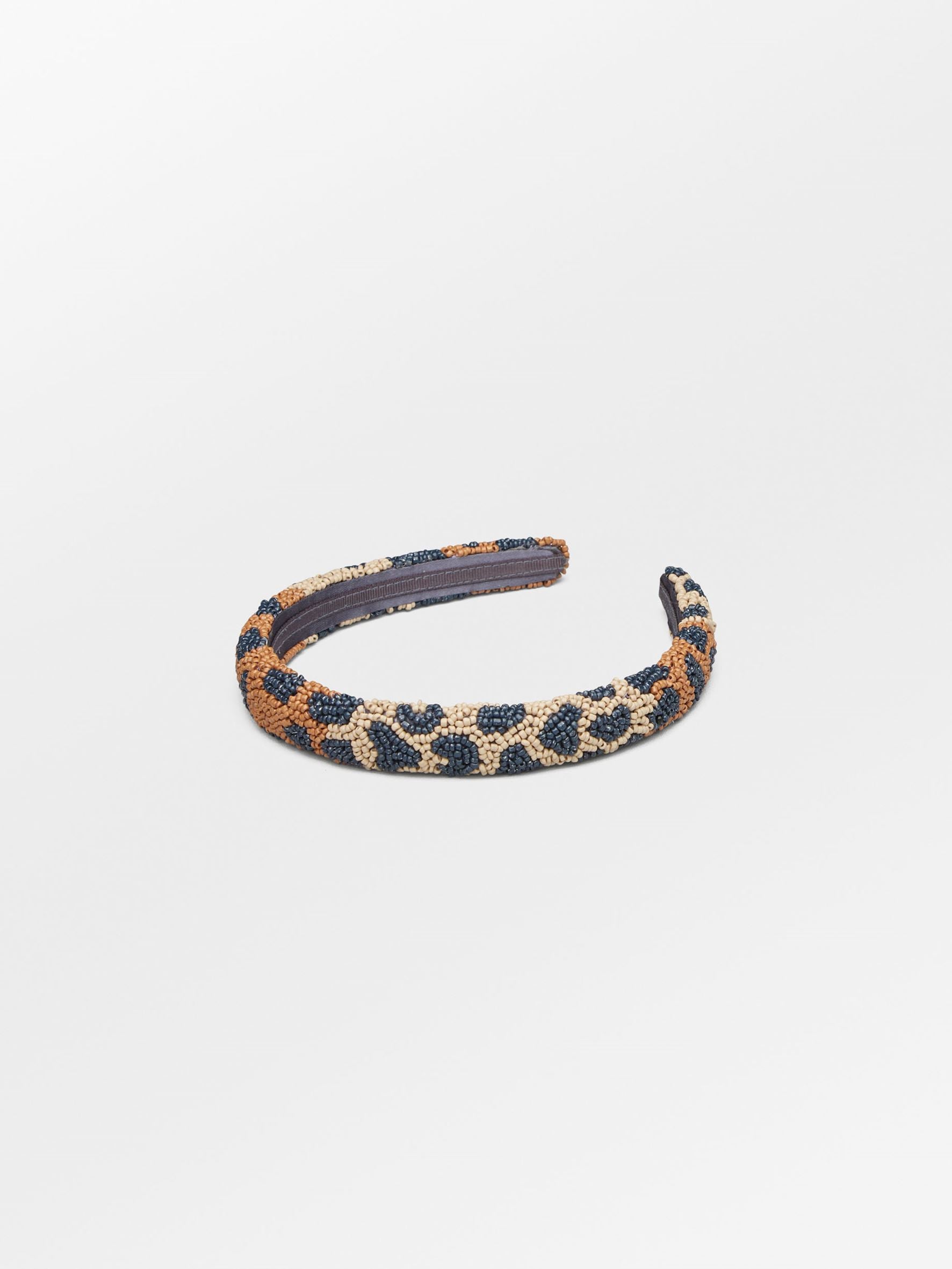 Leopa Slim Beaded Hairbrace OneSize - Becksöndergaard