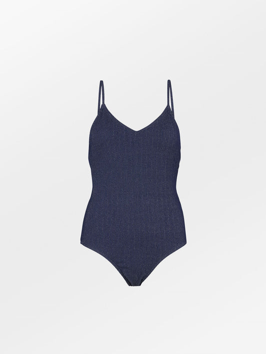 Becksöndergaard, Lyx Bea Swimsuit - Naval Academy Blue, archive, archive, swimwear, noos, swimwear, black week, black week, noos