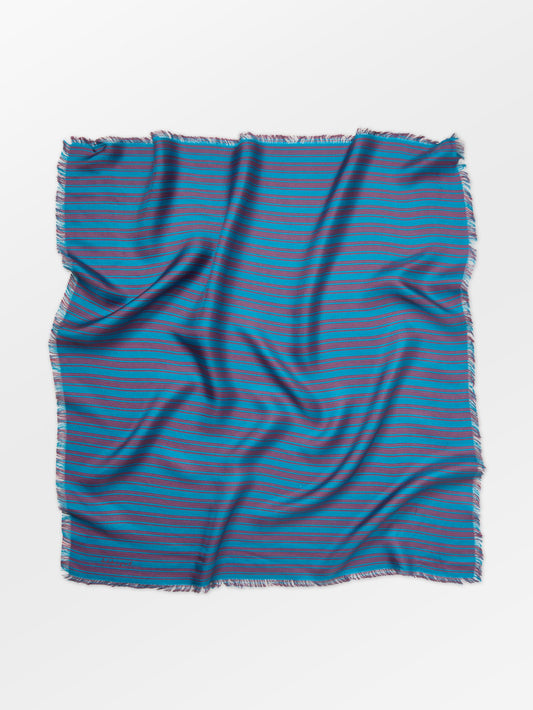 Becksöndergaard, Strifilia Sia Scarf - Mosaic Blue, scarves, scarves, sale, sale, scarves, scarves, black week, black week