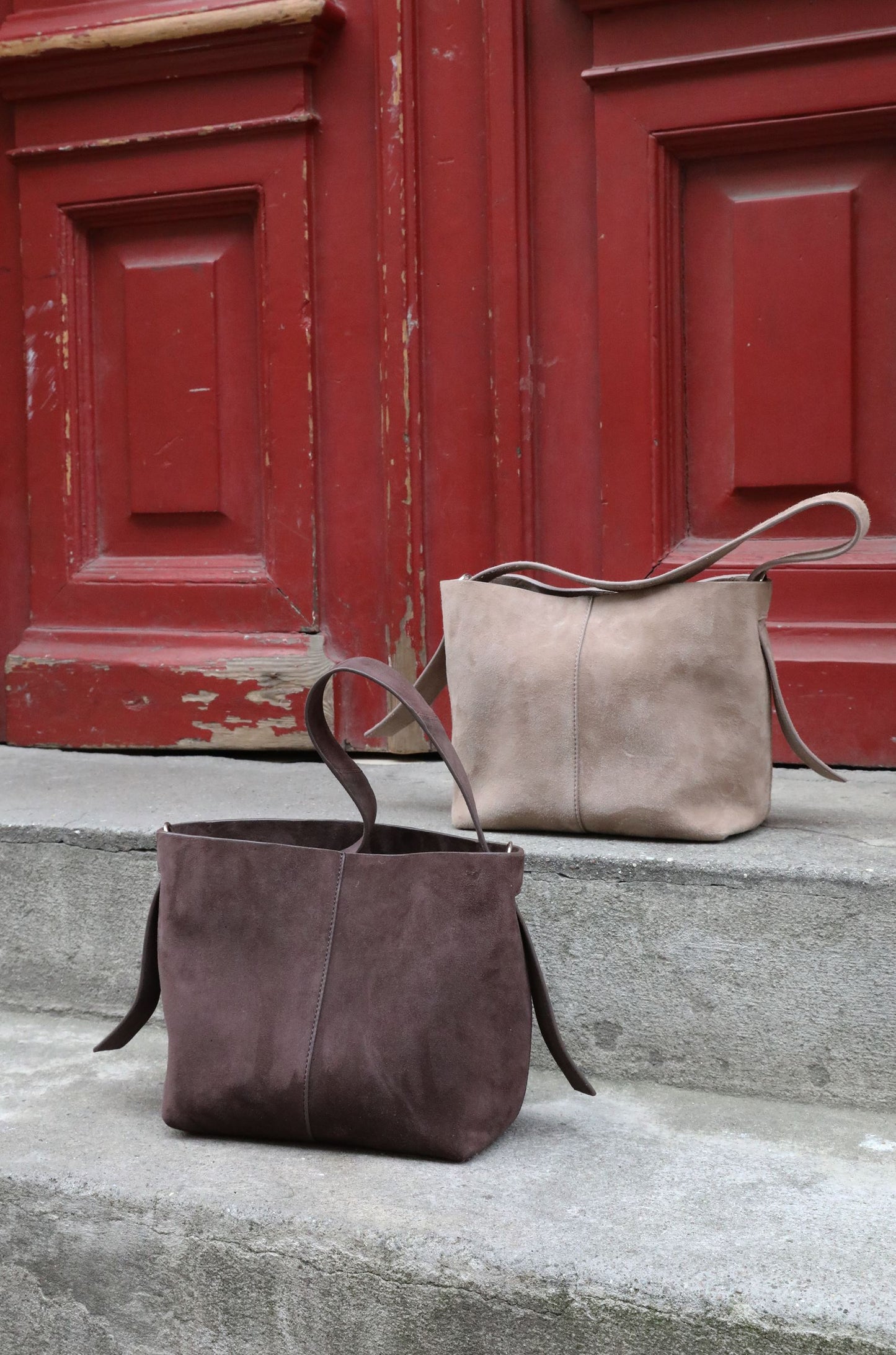 Suede Fraya Small Bag OneSize - Becksöndergaard