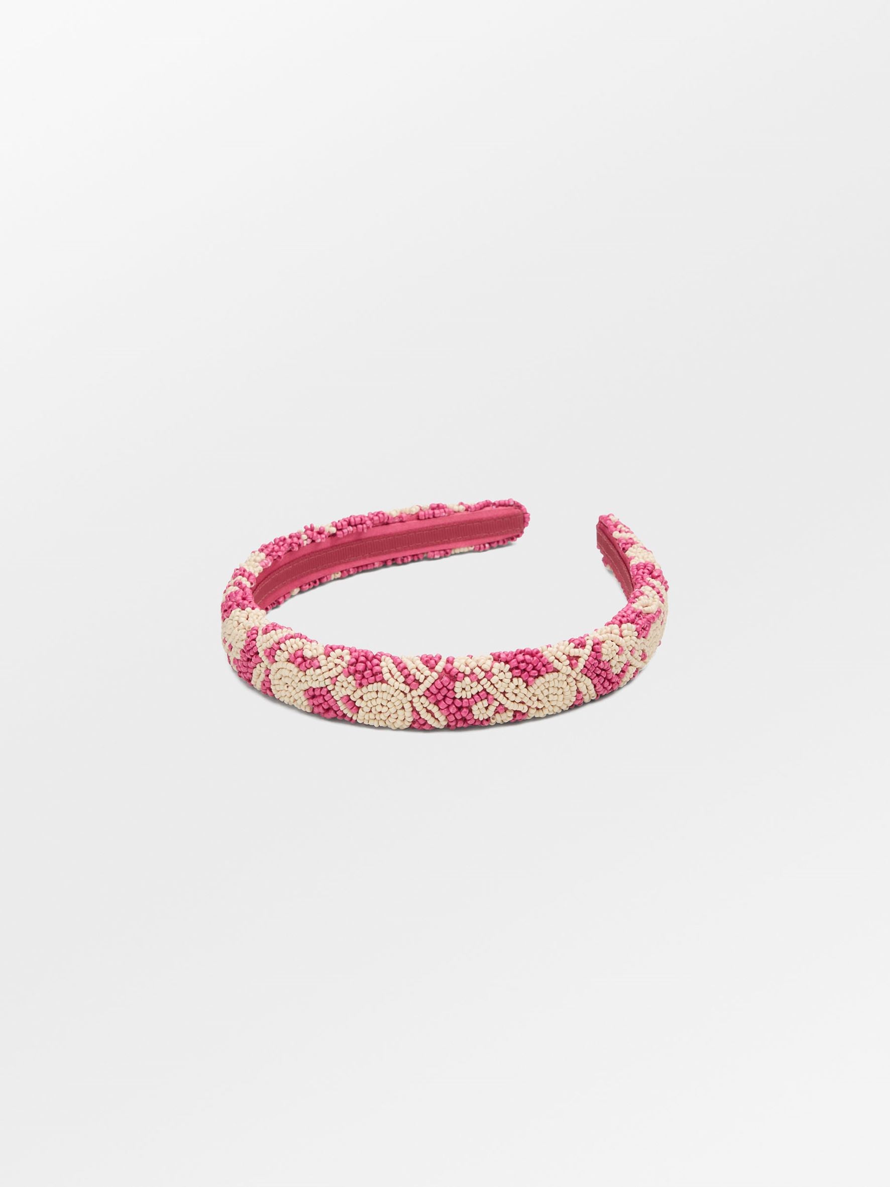 Dotted Flora Slim Beaded Hairbrace OneSize - Becksöndergaard