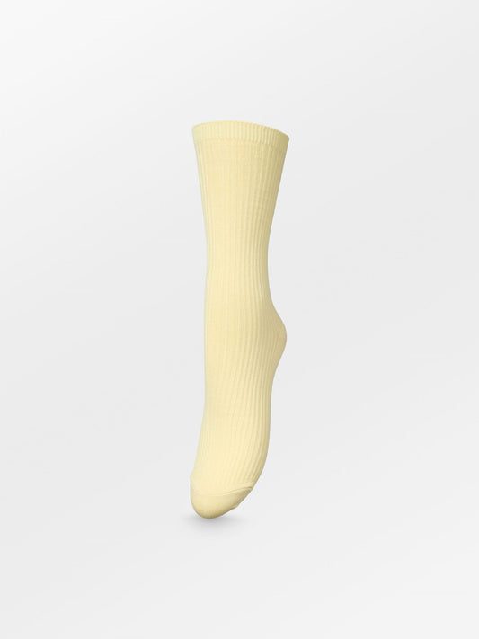 Telma Solid Sock - Yellow Socks   - Becksöndergaard