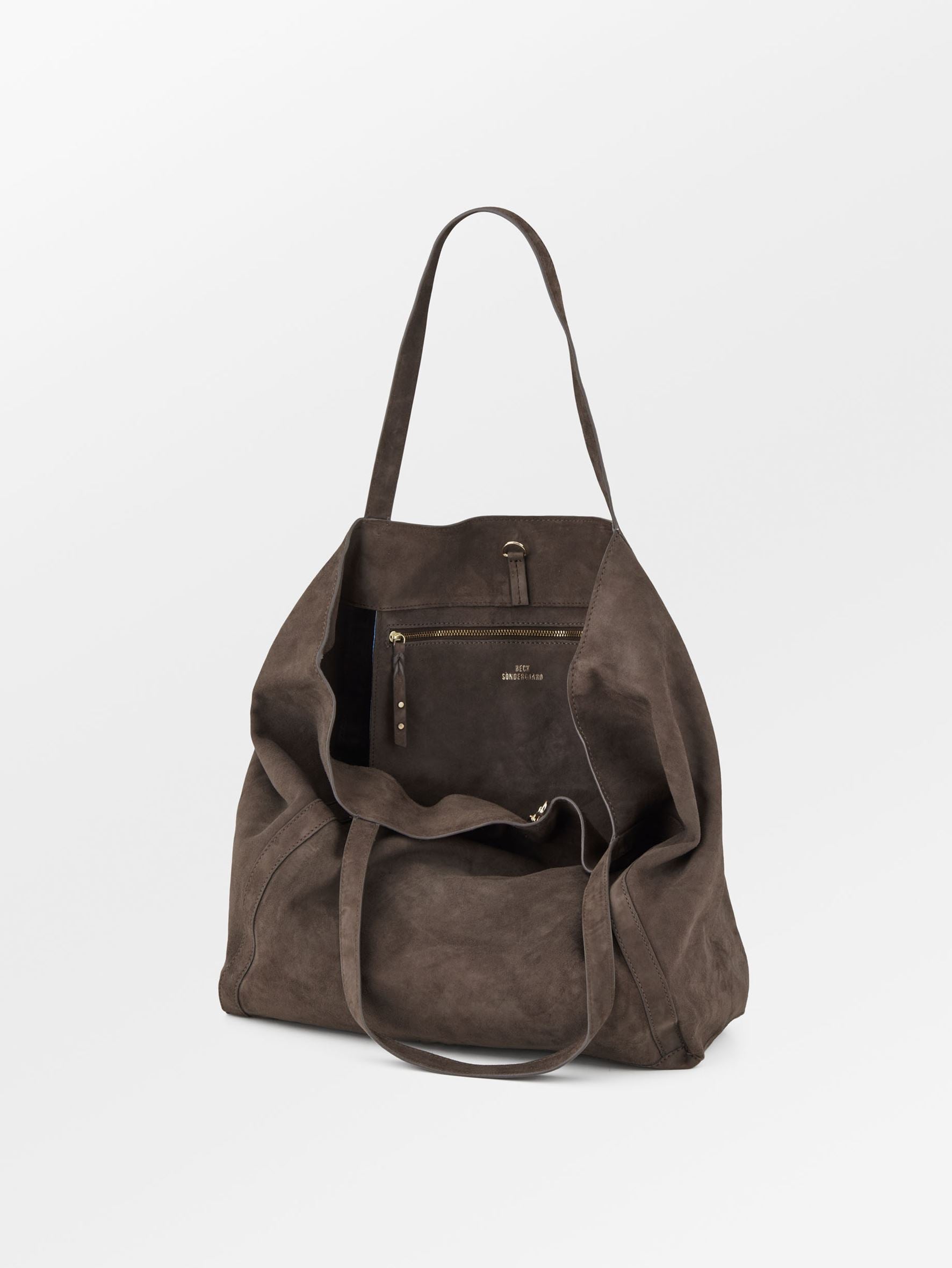 Becksöndergaard, Suede Eden Bag - Hot Fudge Brown, bags, bags, bags, sale, sale, bags, bags, bags