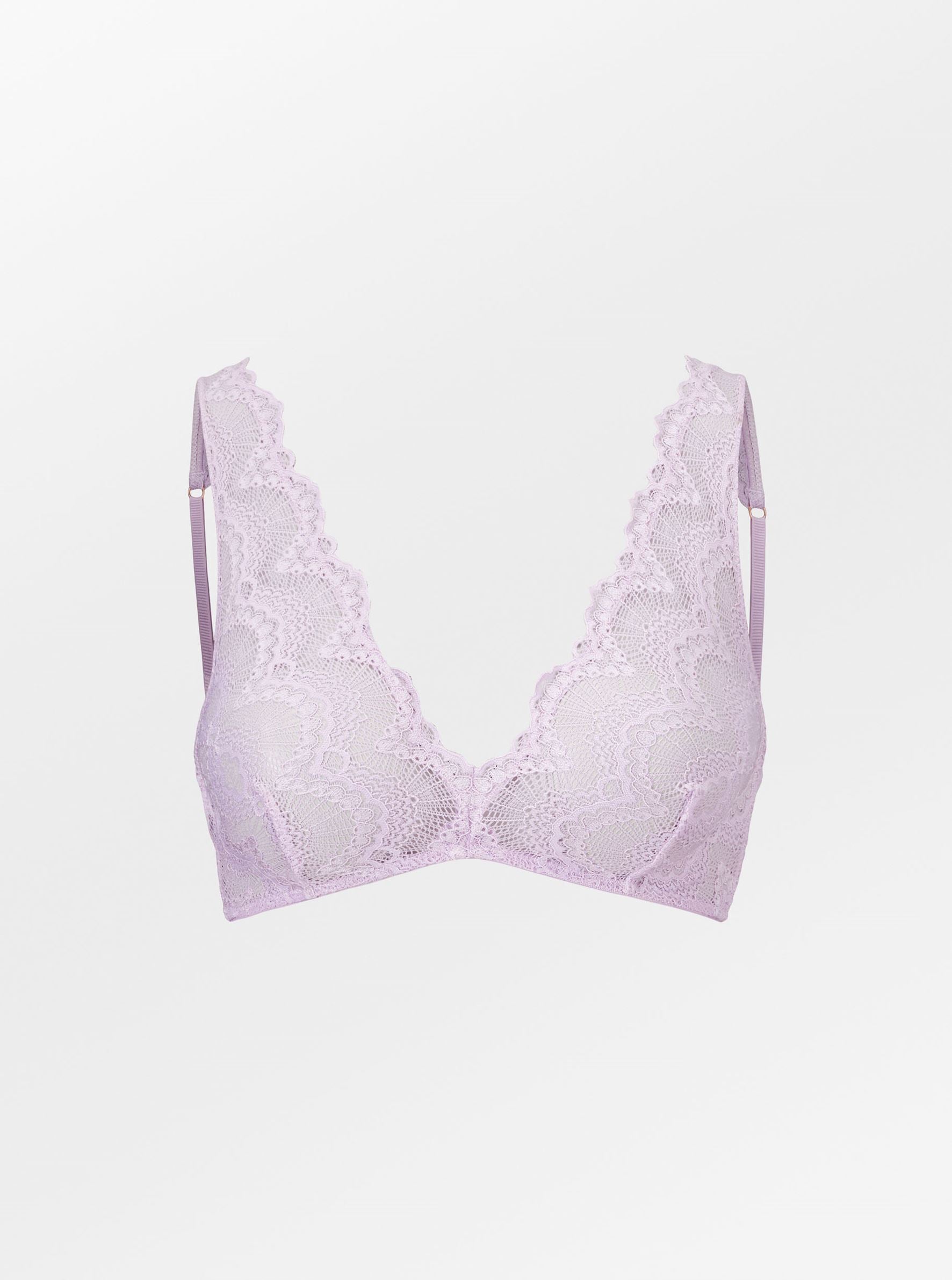 Wave Lace Leni High Apex Bra Clothing - Becksöndergaard